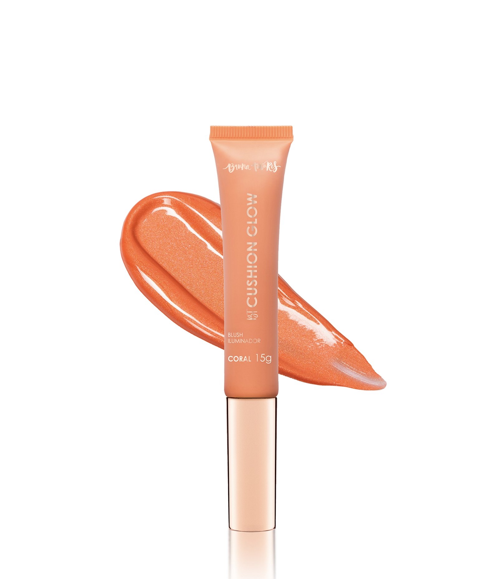 Blush Iluminador Bruna Tavares  Coral 1