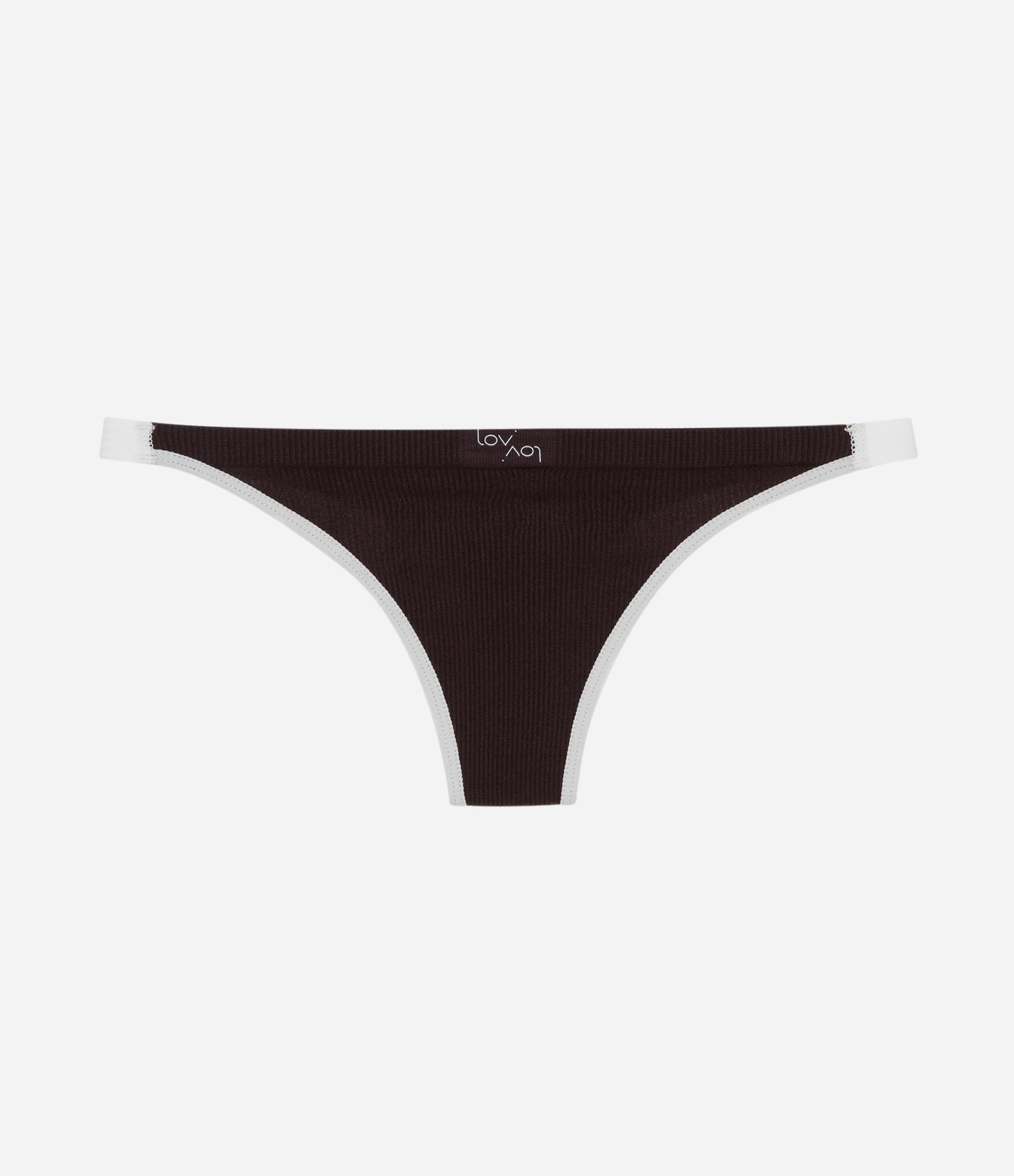 Calcinha String Fio Seamless Marrom 1
