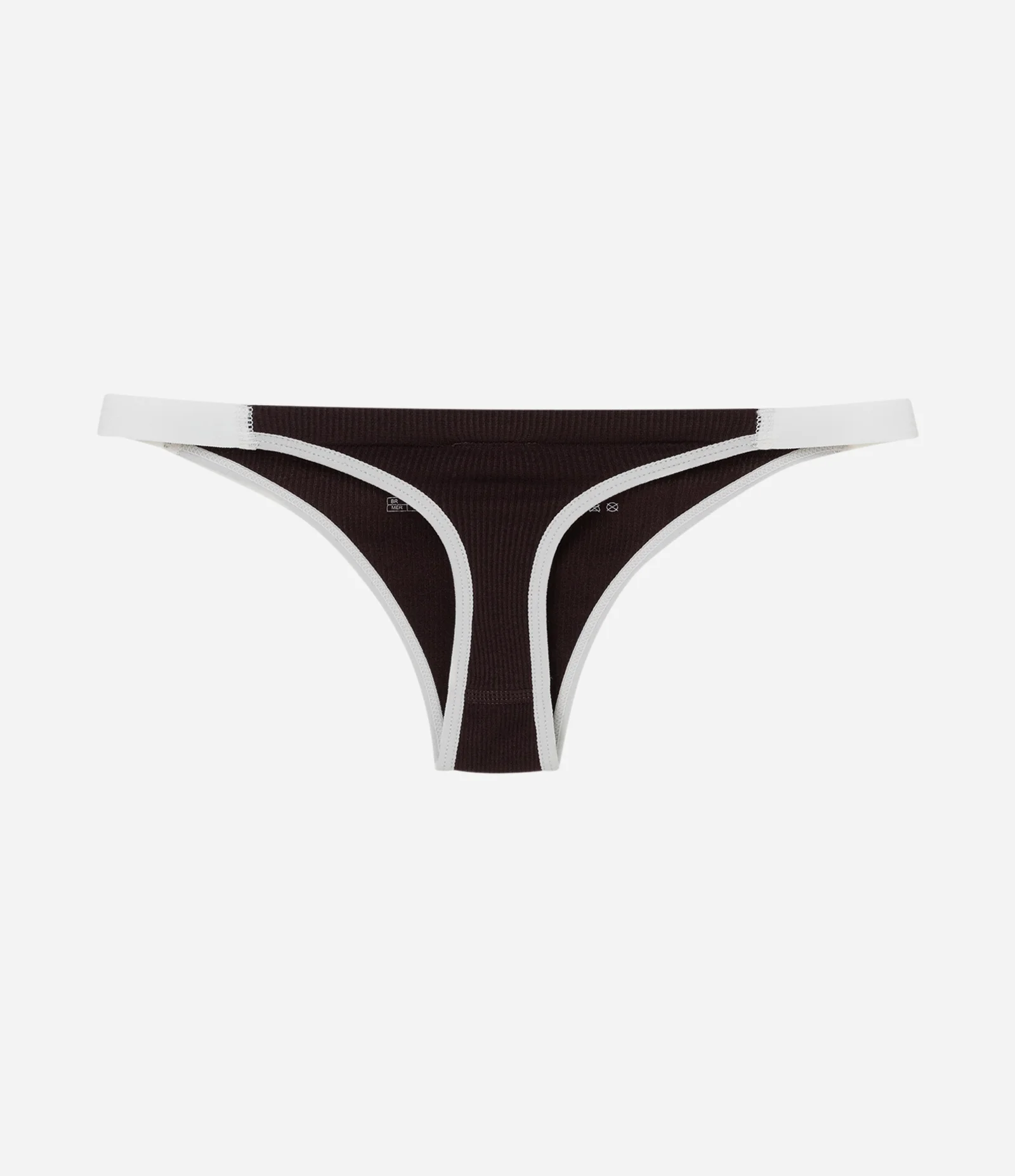 Calcinha String Fio Seamless Marrom 2