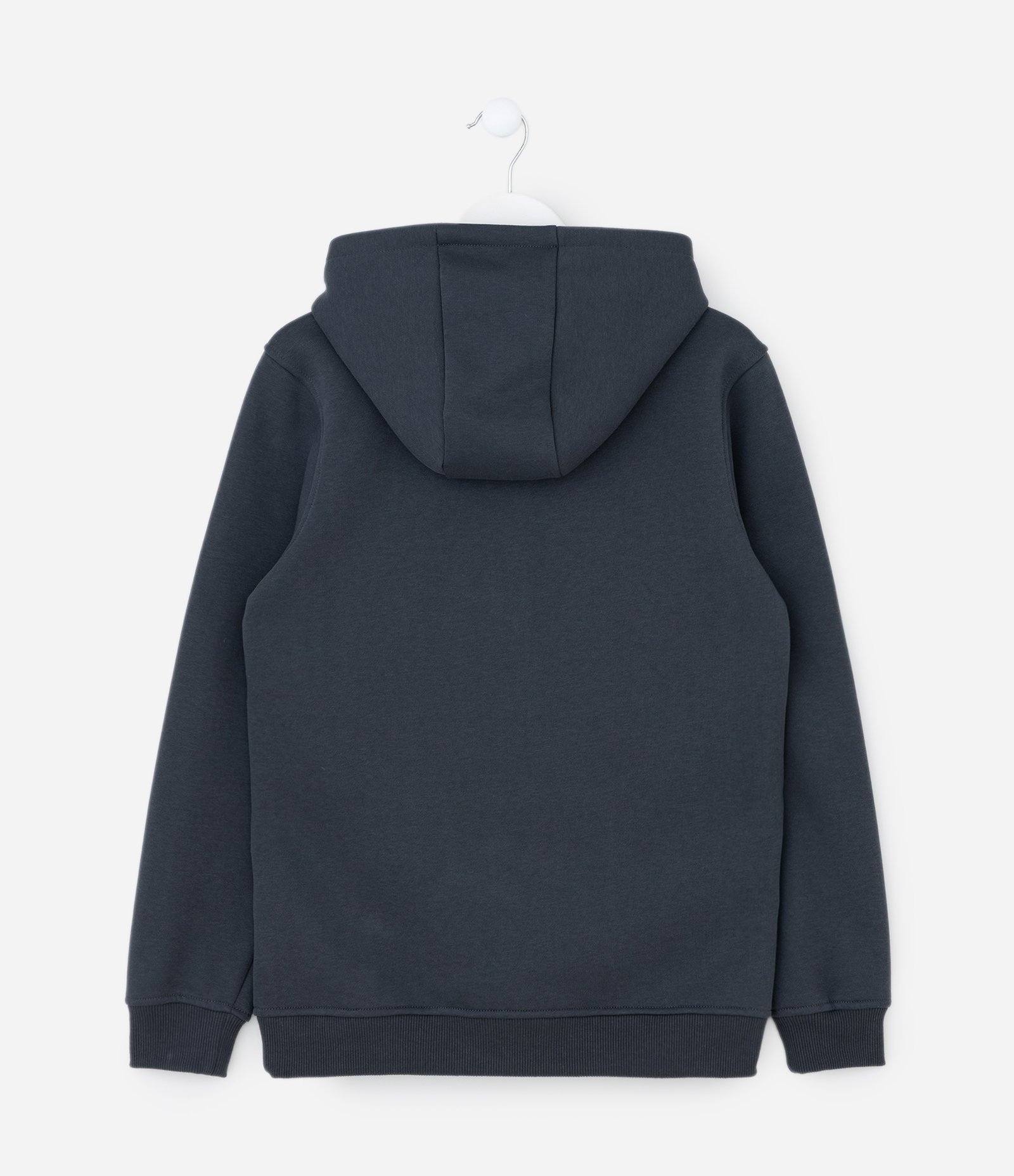 Casaco Infantil com Capuz e Bordado Los Angeles – Tam 5 a 14 Anos Ebony 1