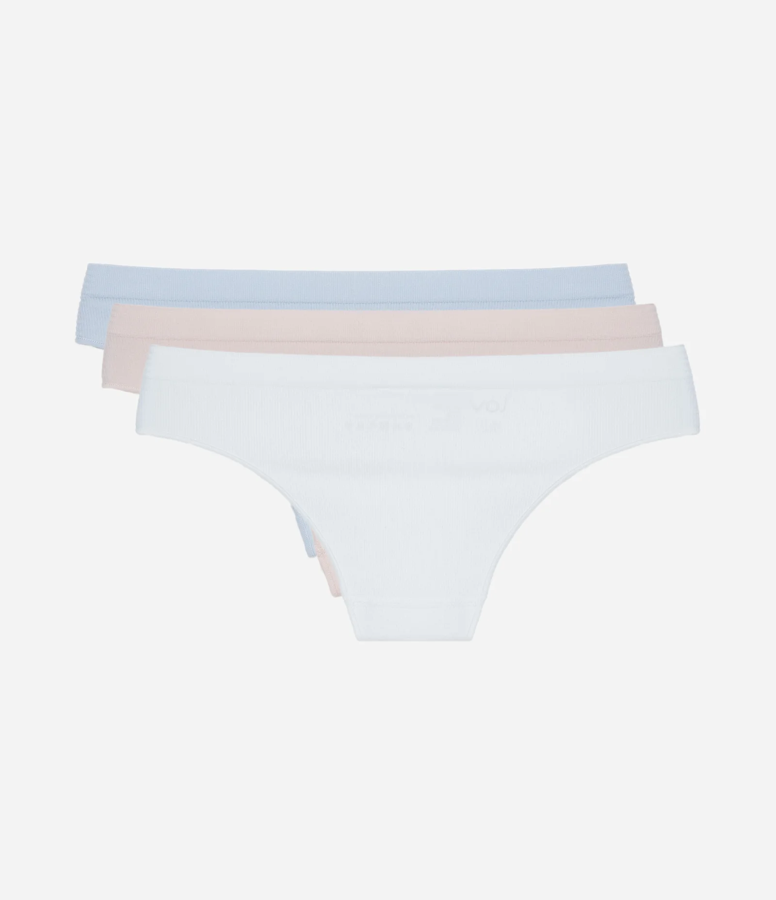 Kit 03 Calcinhas Biquini Fio Sem Costura Multicores 2