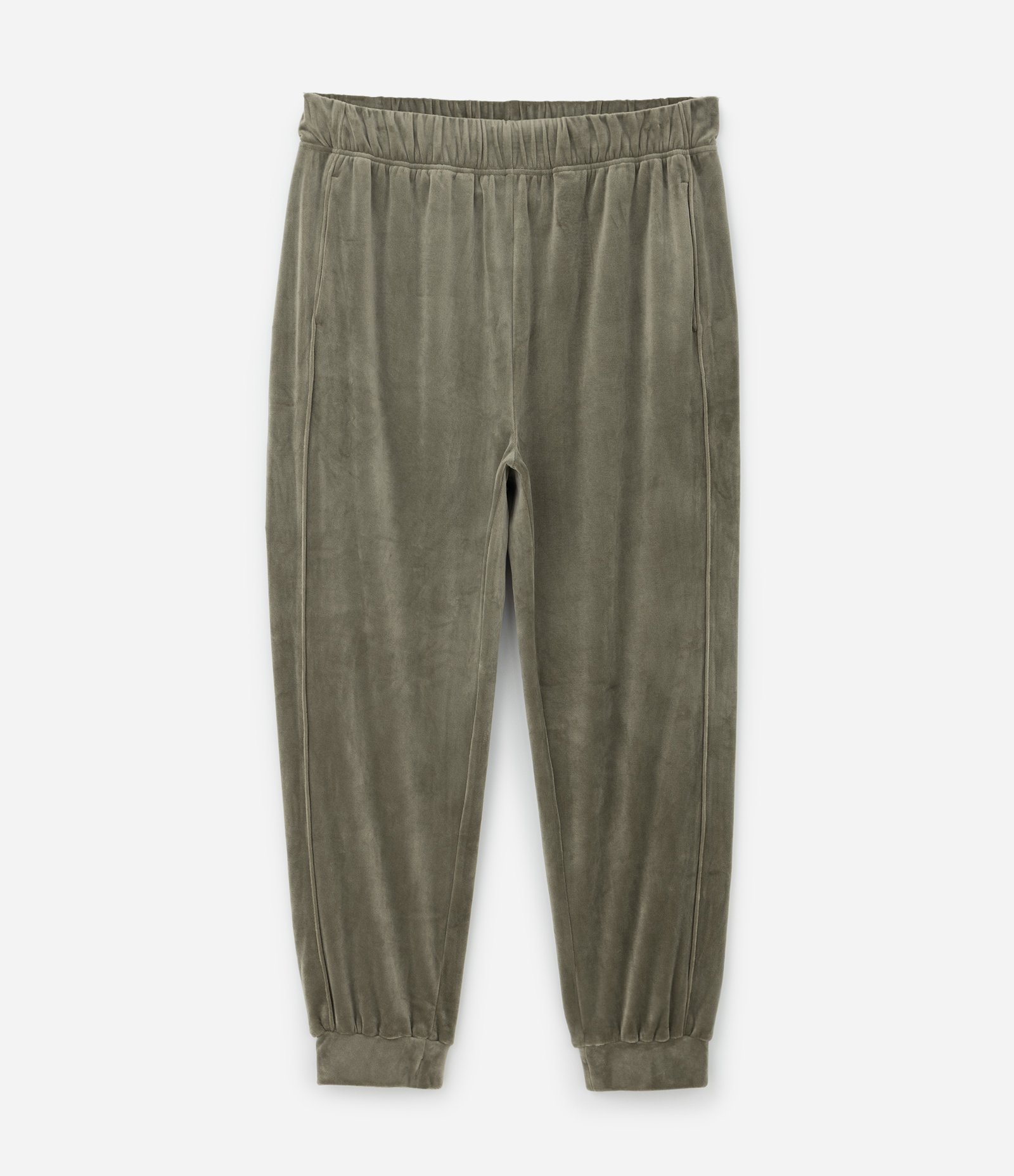 Calça Jogger Esportiva em Plush Curve e Plus Size Verde 1