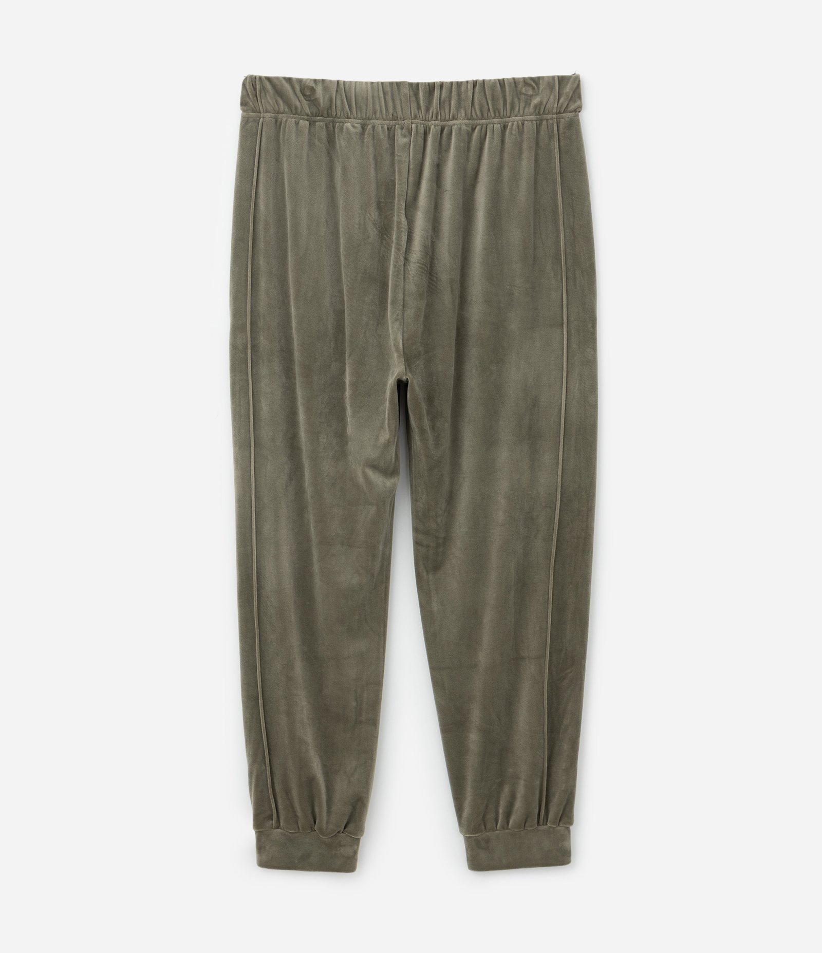 Calça Jogger Esportiva em Plush Curve e Plus Size Verde 2