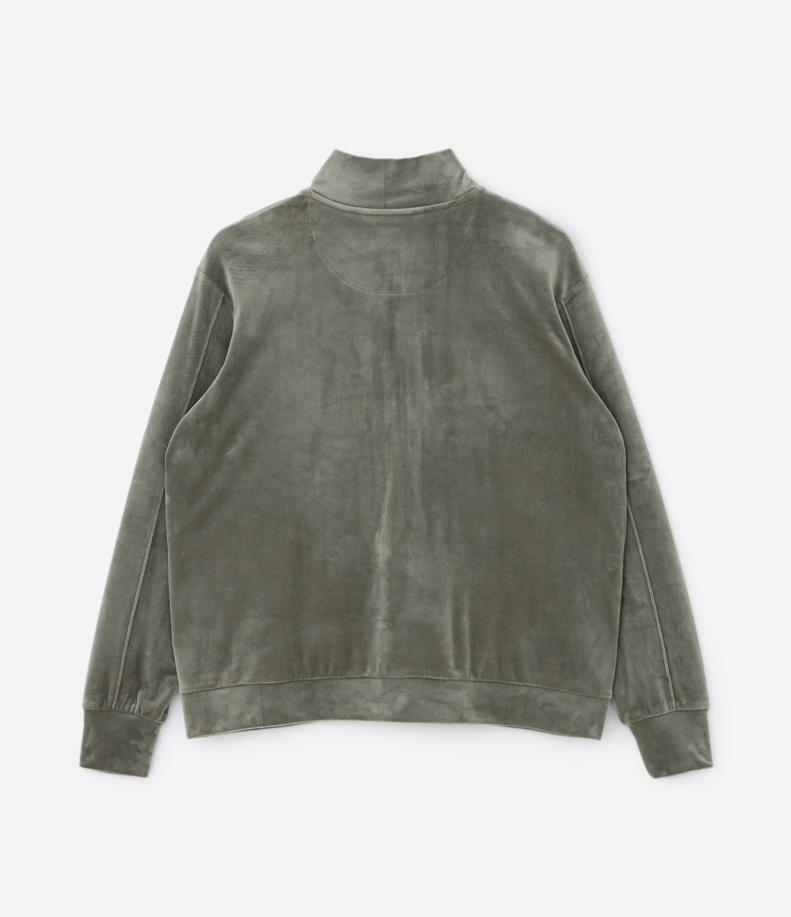 Jaqueta Esportiva em Plush Com Gola Alta Curve & Plus Size Verde 2