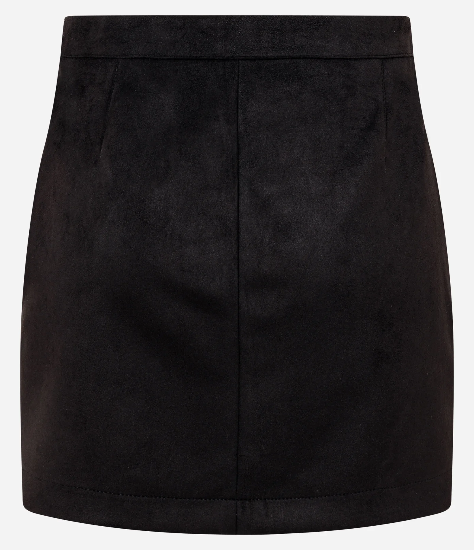 Saia em Suede com Aplicação de Hot Fix Preto 3
