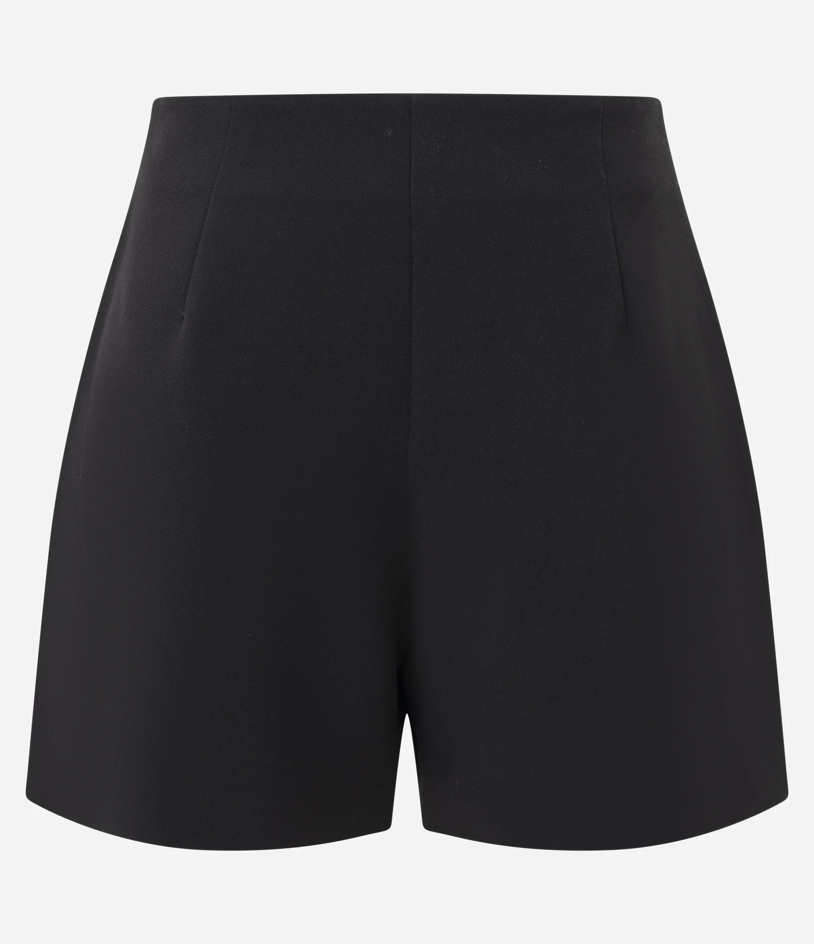 Short Saia Alfaiatado com Pala Transpassada Preto 2