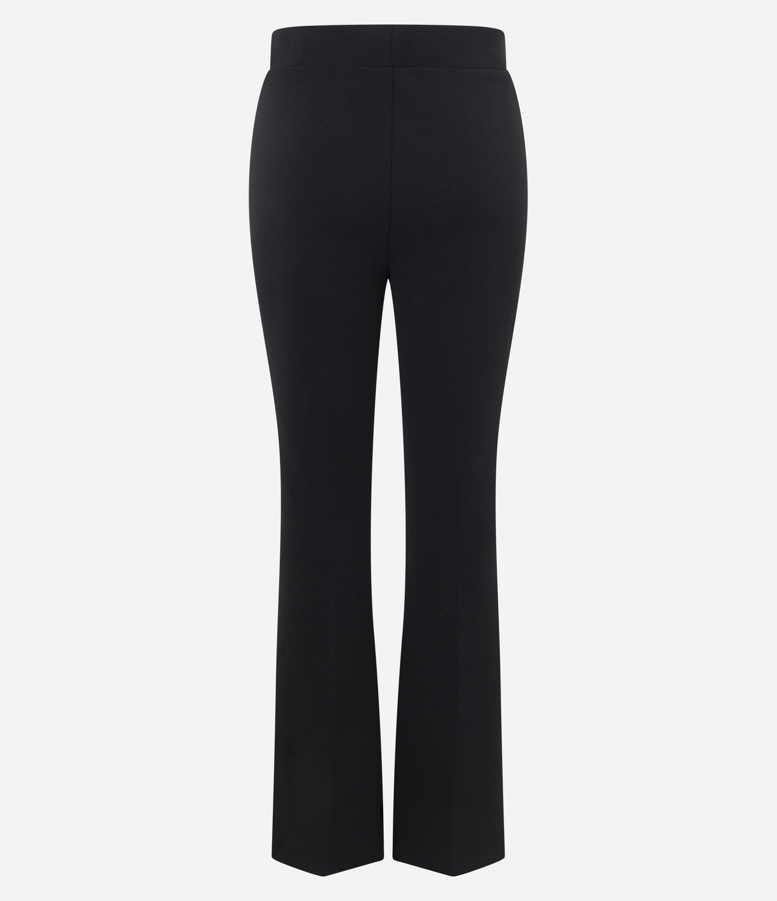 Calça Flare em Ponto Roma Preto 6