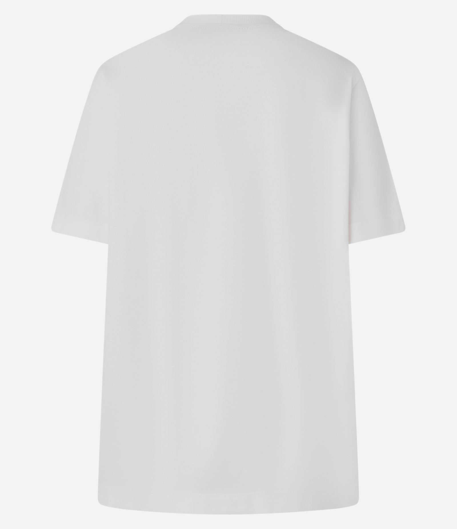 Camiseta em Algodão com Estampa Cão de Laço Branco 6