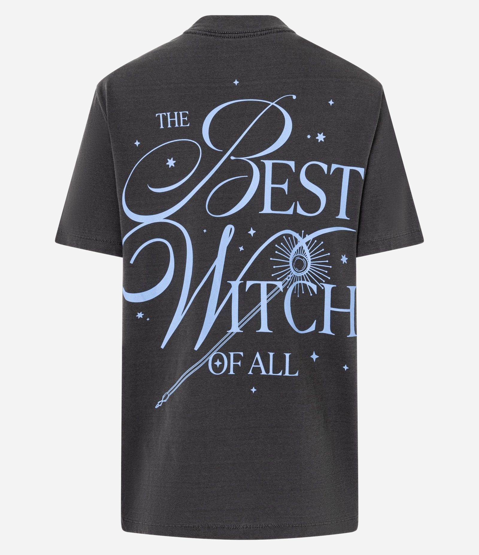 Camiseta T-Shirt em Algodão com Estampa Glinda Estonada Preto 6