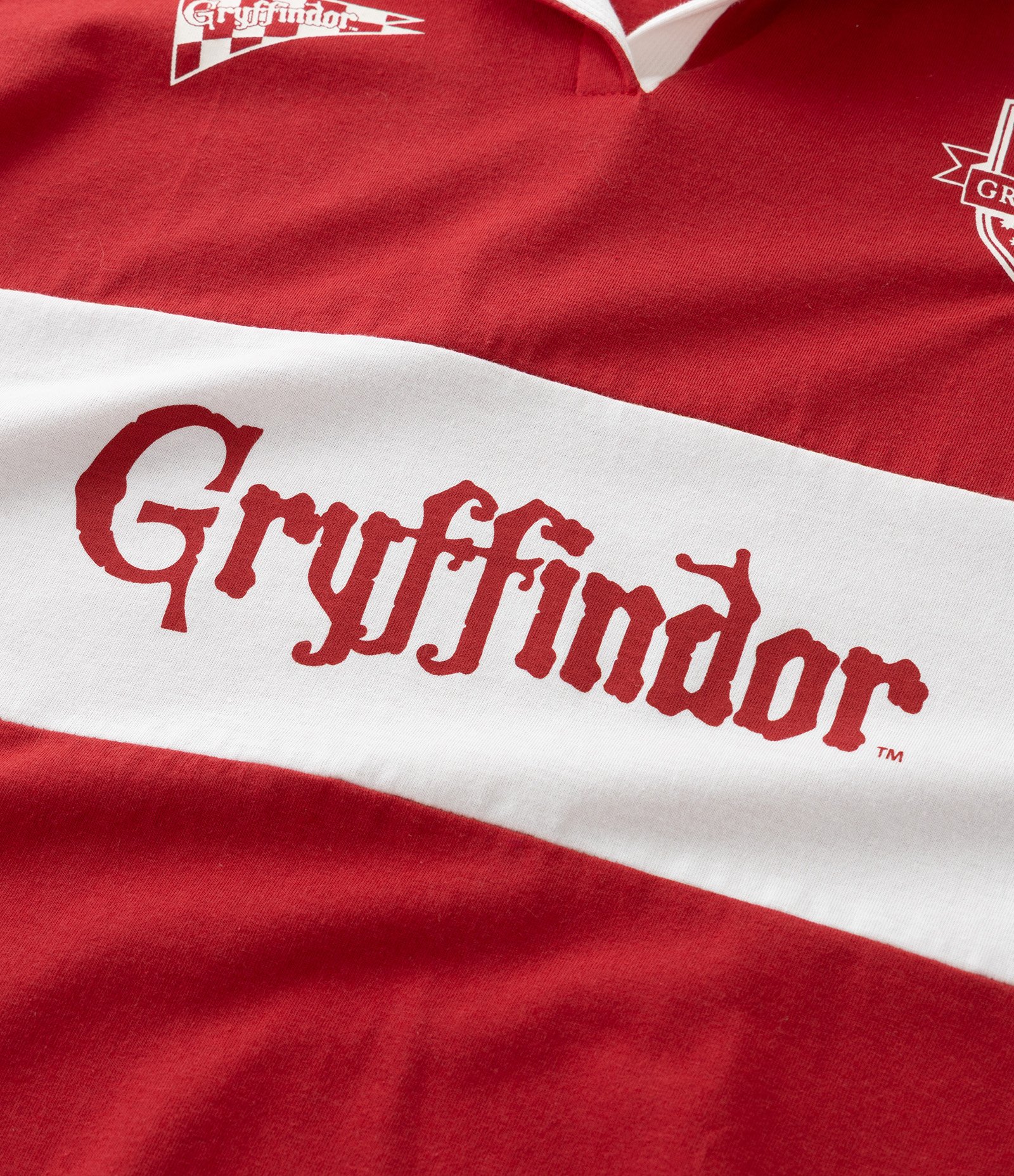 Camiseta Infantil Oversized Harry Potter com Gola Polo – Tam 5 a 14 Anos Vermelho 5