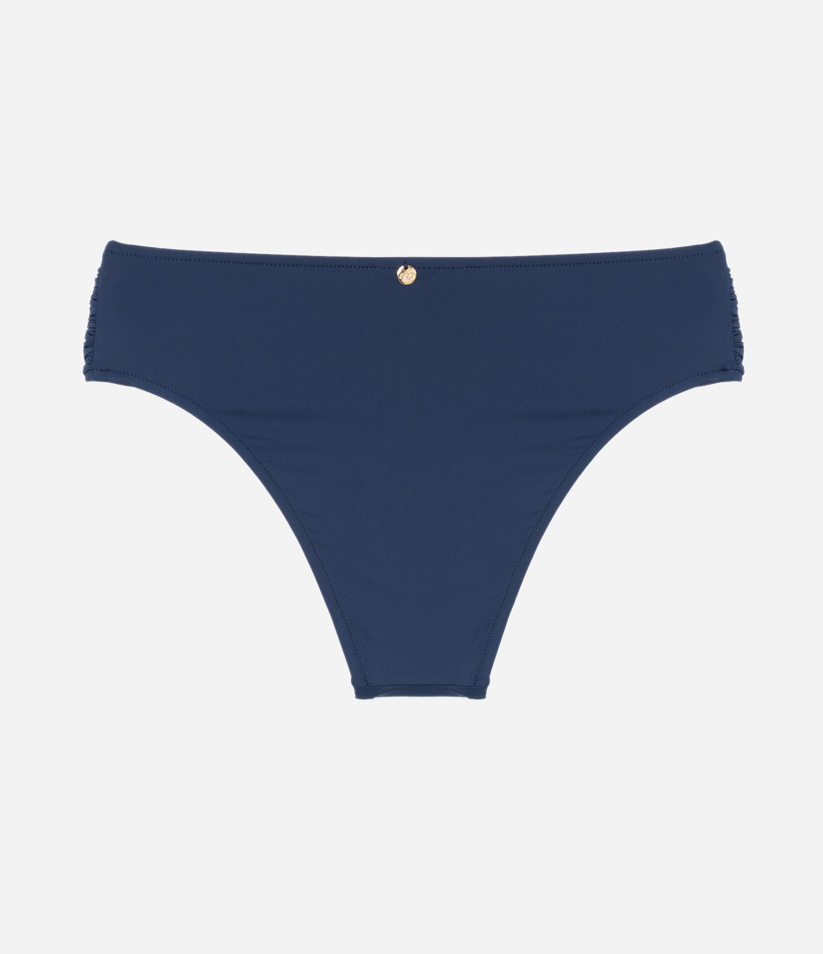 Biquíni Calcinha Sunkini com Drapeadas Laterais Azul Marinho 7