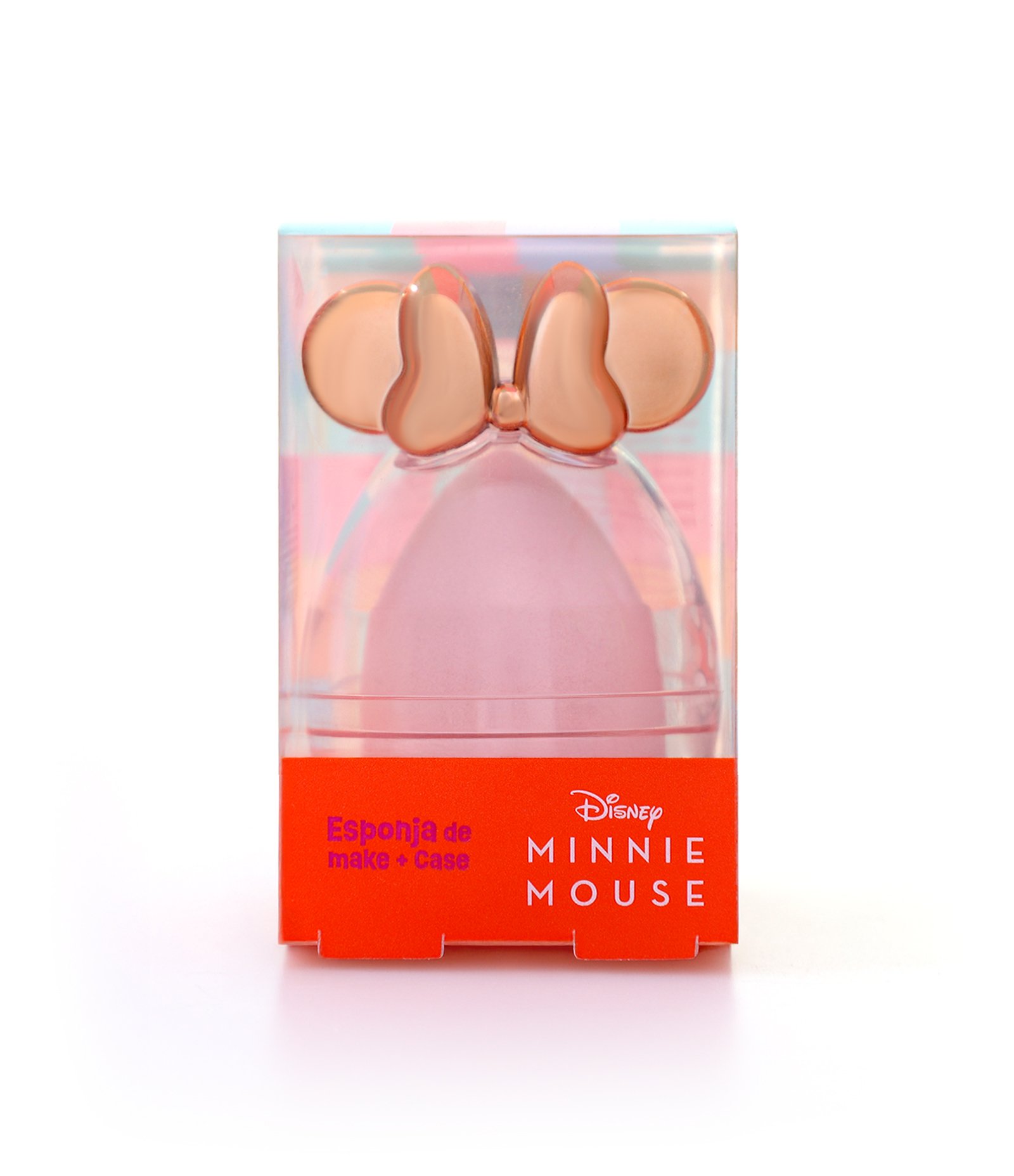 Esponja de Maquiagem com Case Minnie Mouse Alchemia Rosa 1