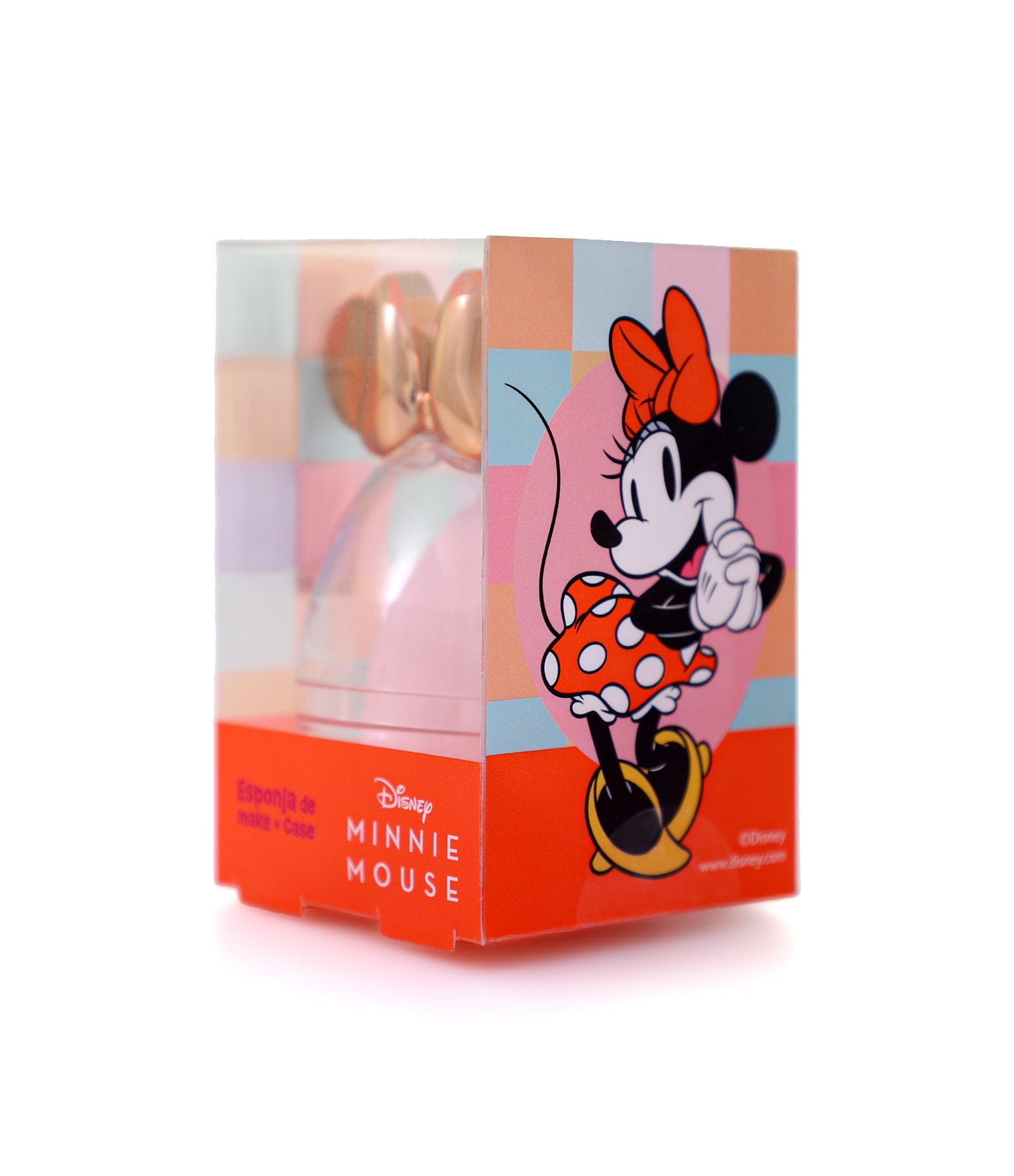Esponja de Maquiagem com Case Minnie Mouse Alchemia Rosa 2