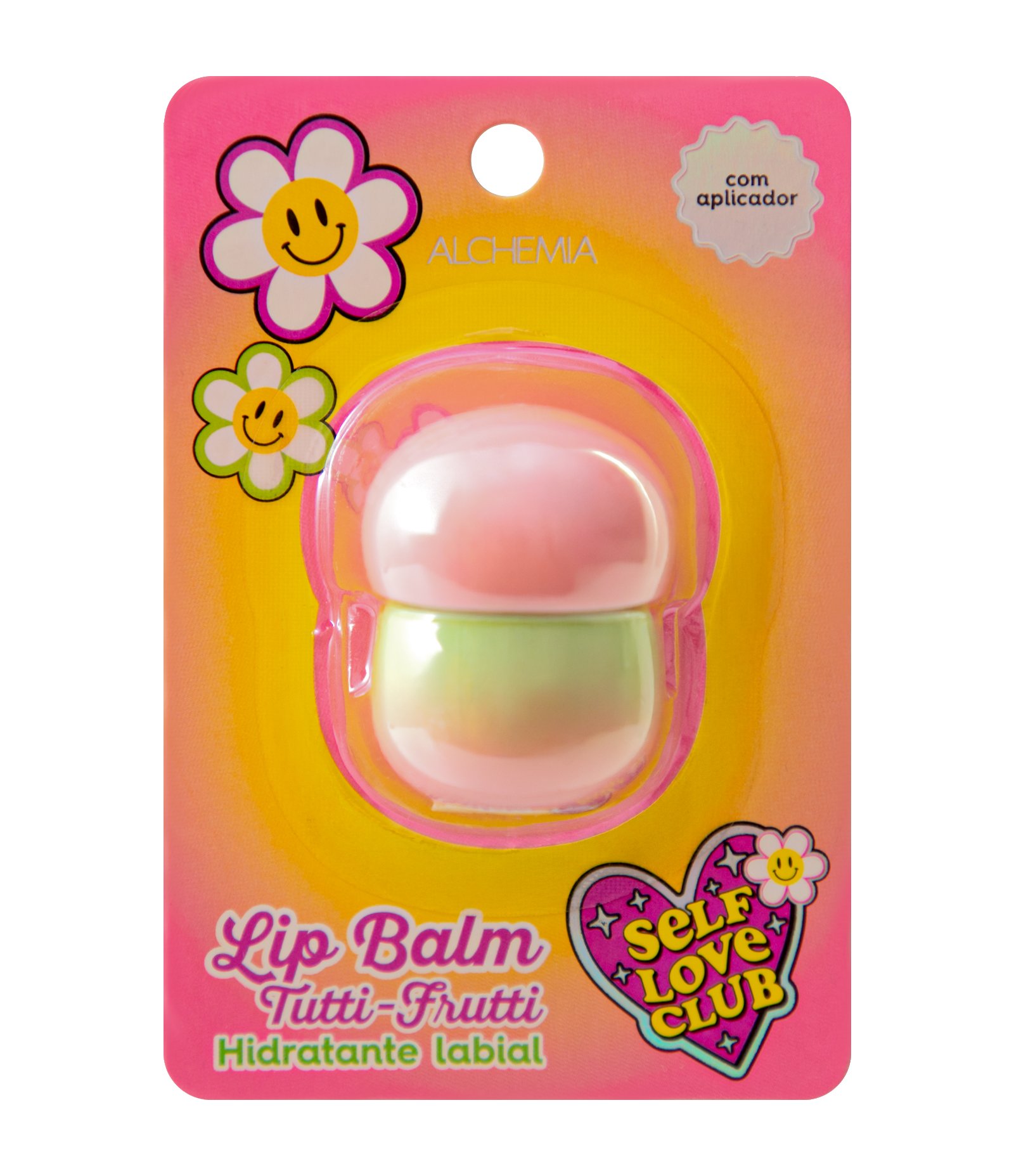 Lip Balm Self Love Club Tutti Frutti Alchemia Transparente 1