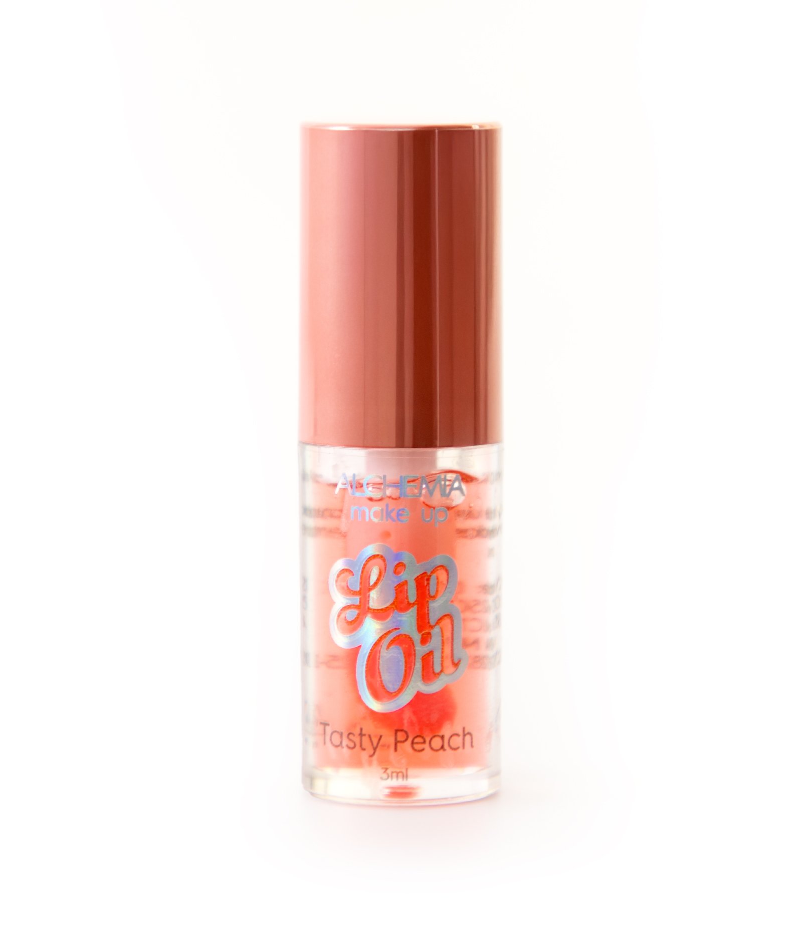 Lip Oil Makeup Tasty Peach Alchemia Rosa 2