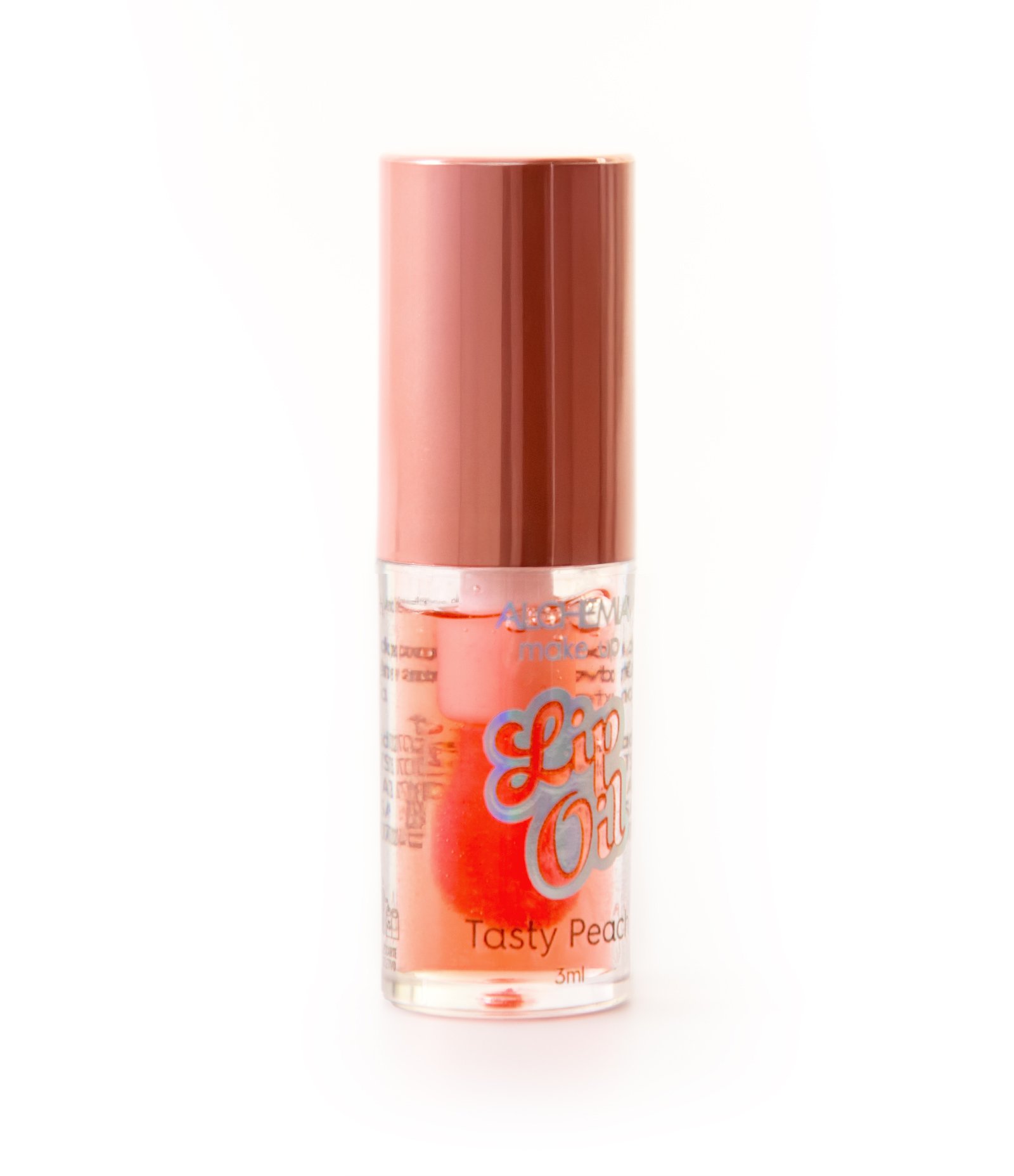 Lip Oil Makeup Tasty Peach Alchemia Rosa 7