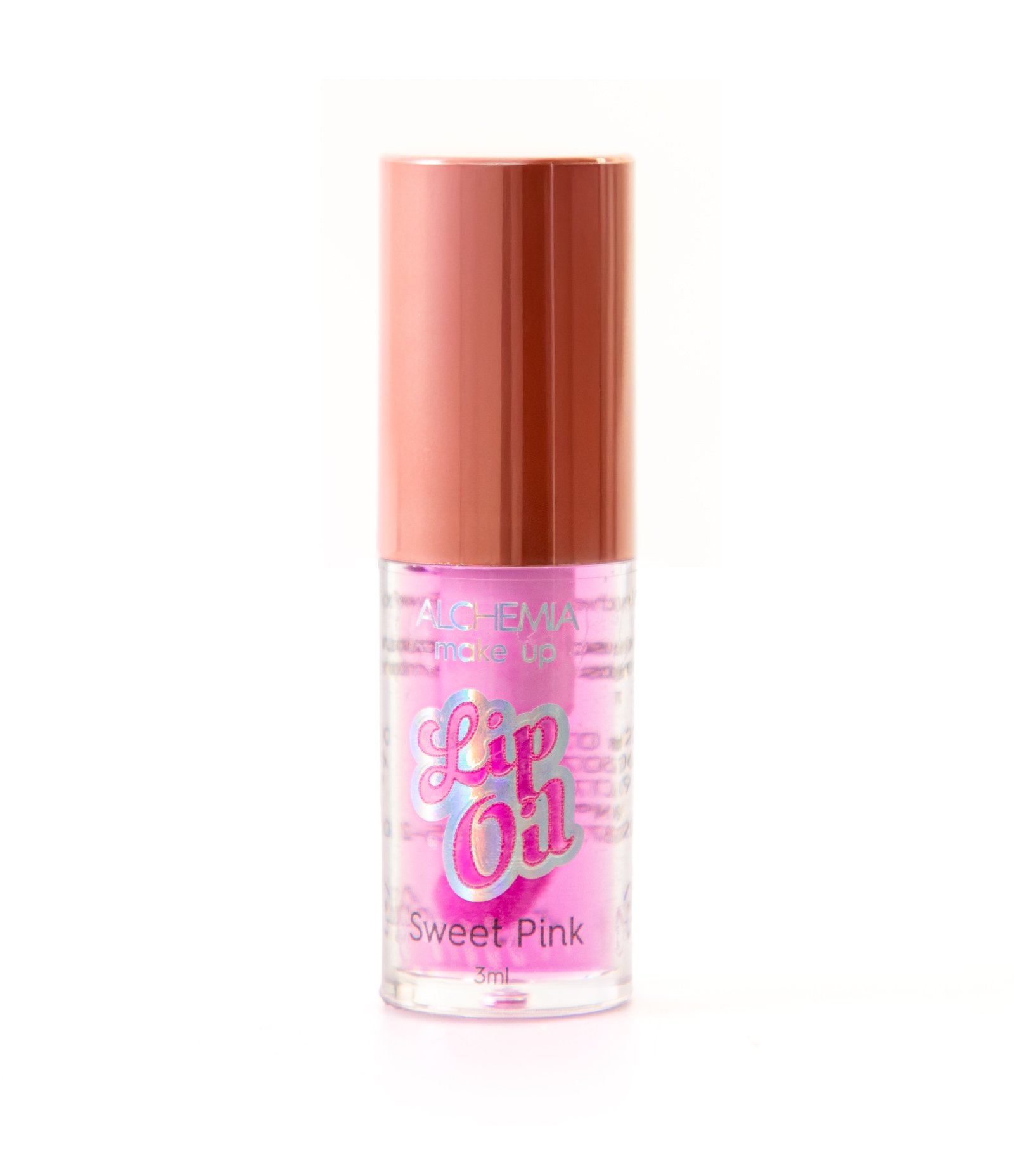 Lip Oil Makeup Sweet Pink Alchemia Rosa 2