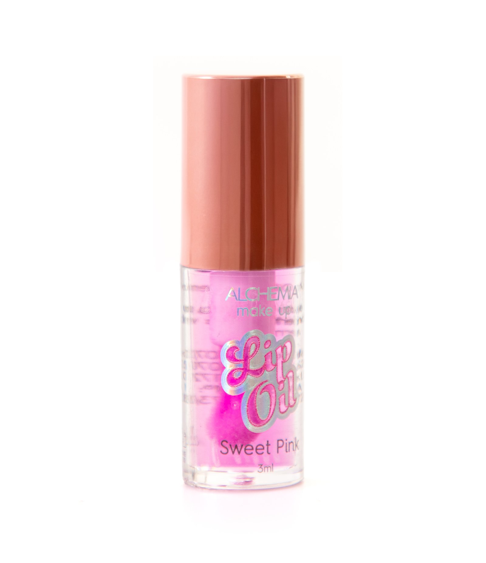 Lip Oil Makeup Sweet Pink Alchemia Rosa 7