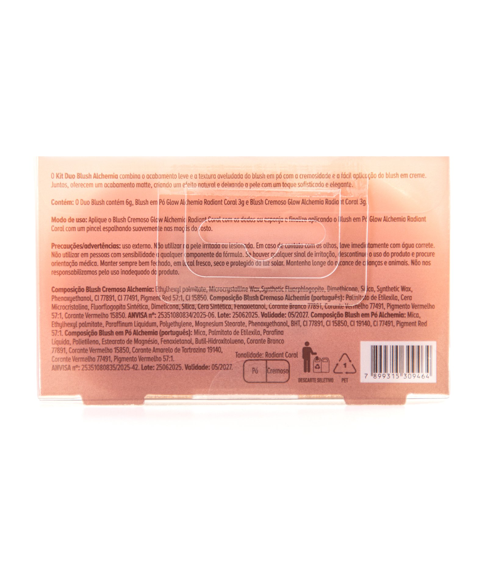 Blush Duo Glow Radiant Coral Alchemia Rosa 4