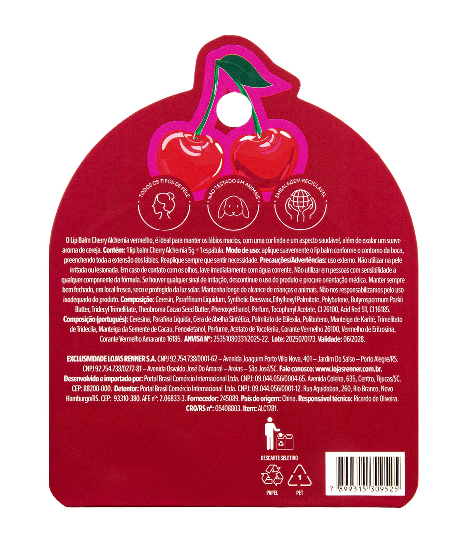 Lip Balm Alchemia Rosa 2