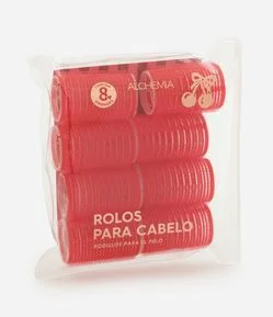 Rolinhos com estampa Cherry Alchemia