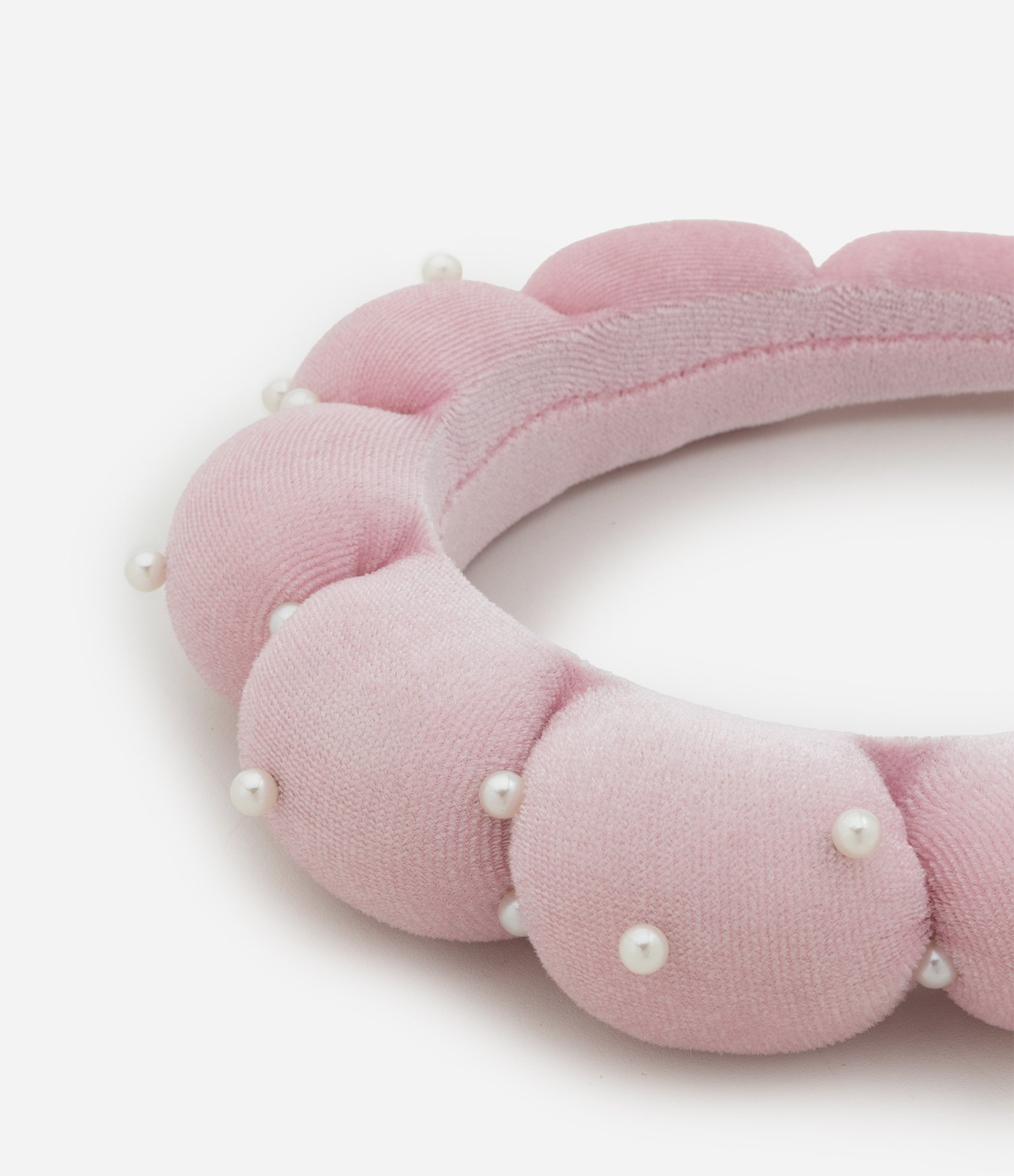 Tiara Puff com Perolas Alchemia U 3