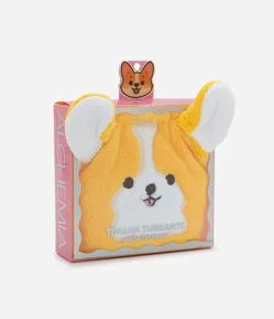 Toalha Turbante Alchemia Corgi