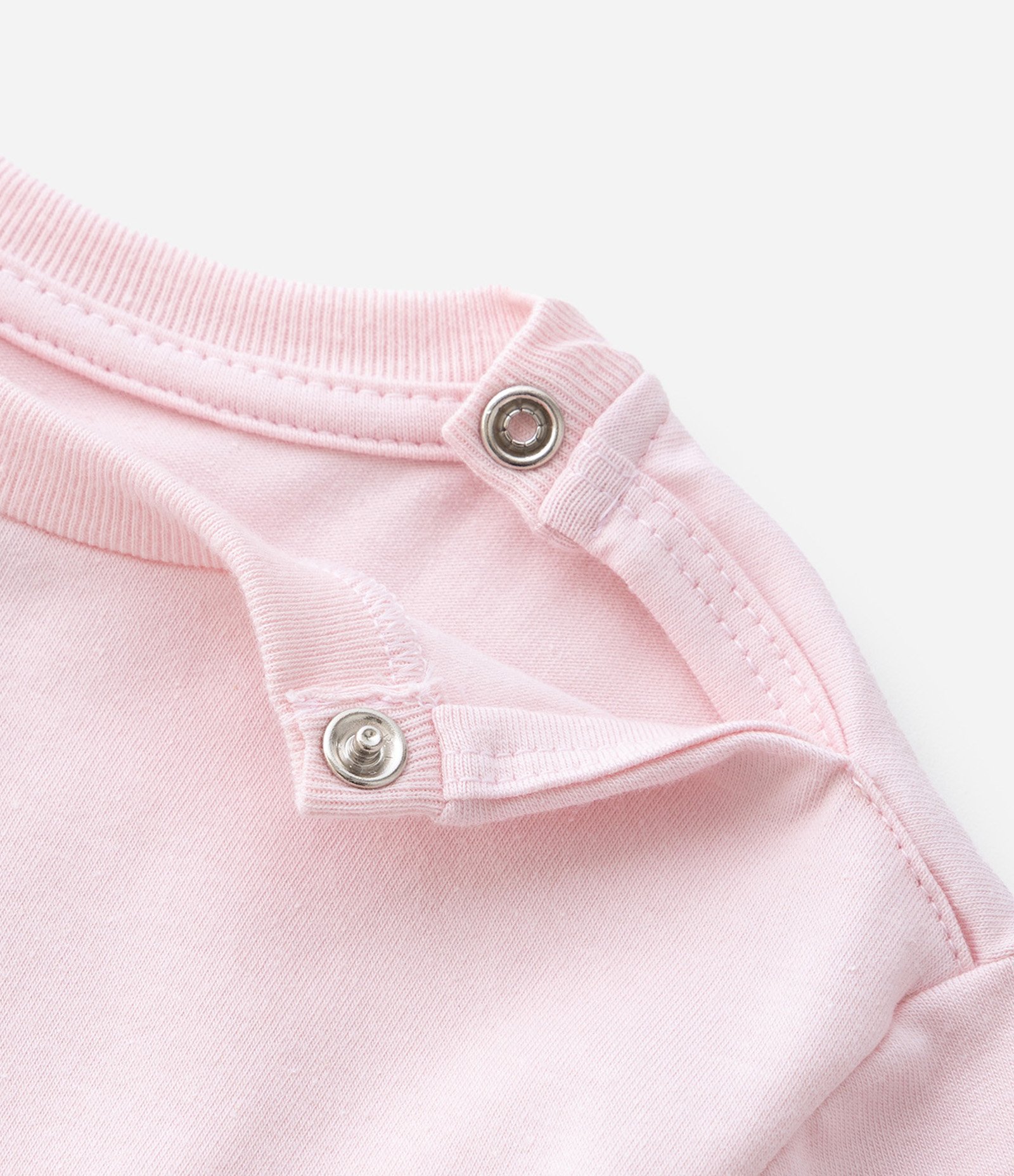 Conjunto Infantil Camiseta com Estampa e Saia de Tule - Tam RN a 18 Meses Rosa 6