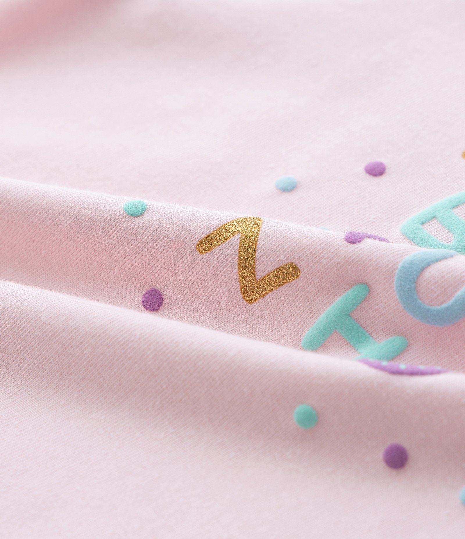 Conjunto Infantil Camiseta com Estampa e Saia de Tule - Tam RN a 18 Meses Rosa 9