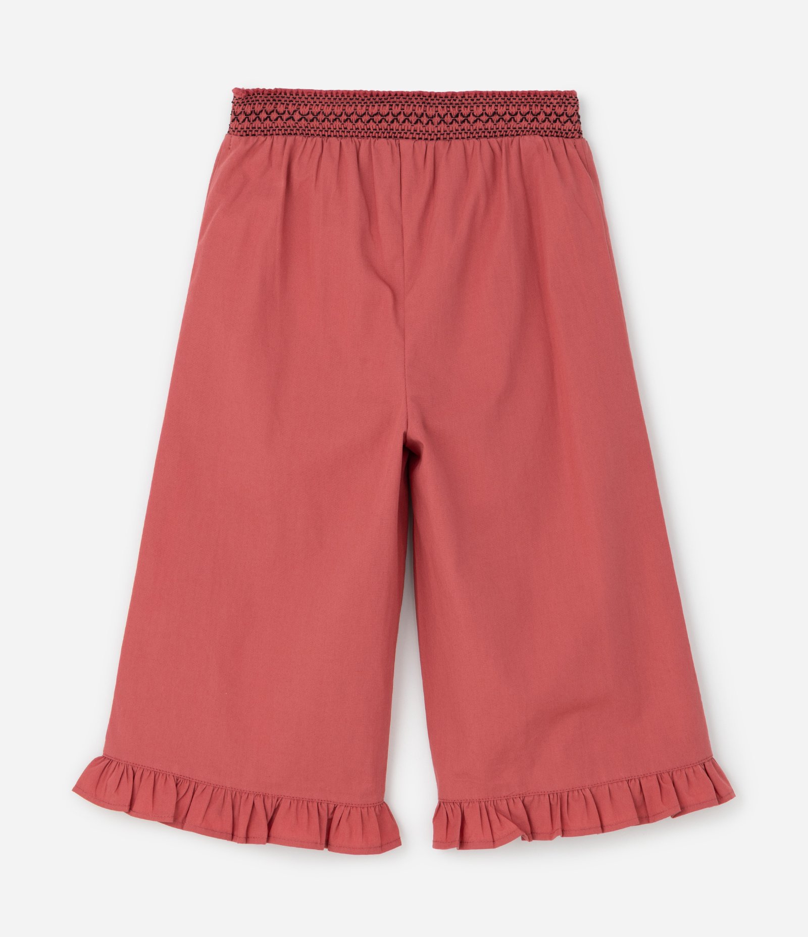 Conjunto Infantil Regata e Calça Wide Leg – Tam 1 a 6 Anos Rosé 5
