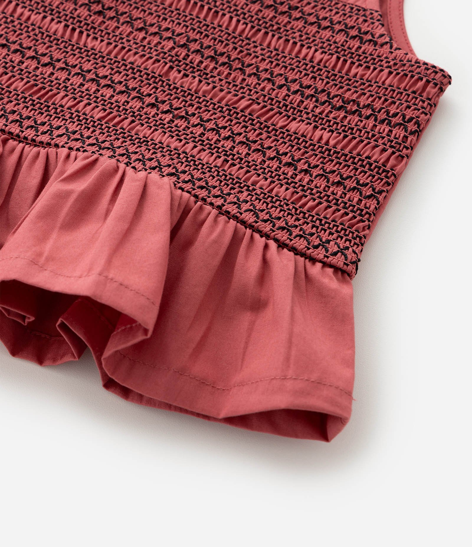 Conjunto Infantil Regata e Calça Wide Leg – Tam 1 a 6 Anos Rosé 6