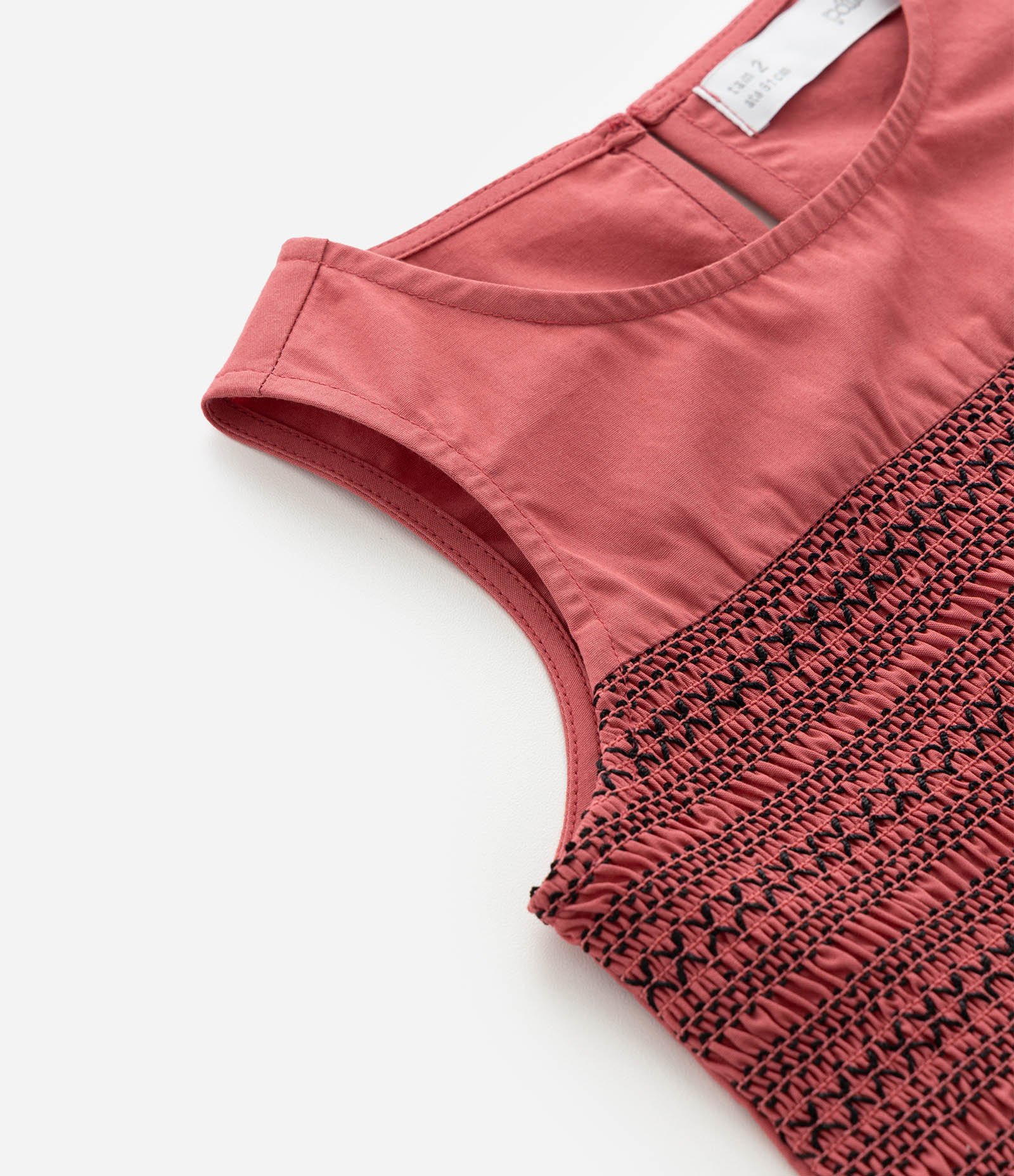 Conjunto Infantil Regata e Calça Wide Leg – Tam 1 a 6 Anos Rosé 7