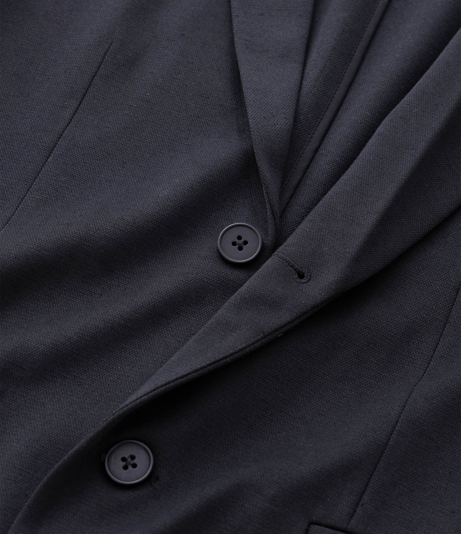 Blazer Super Slim de Malha sem Forro Preto 7