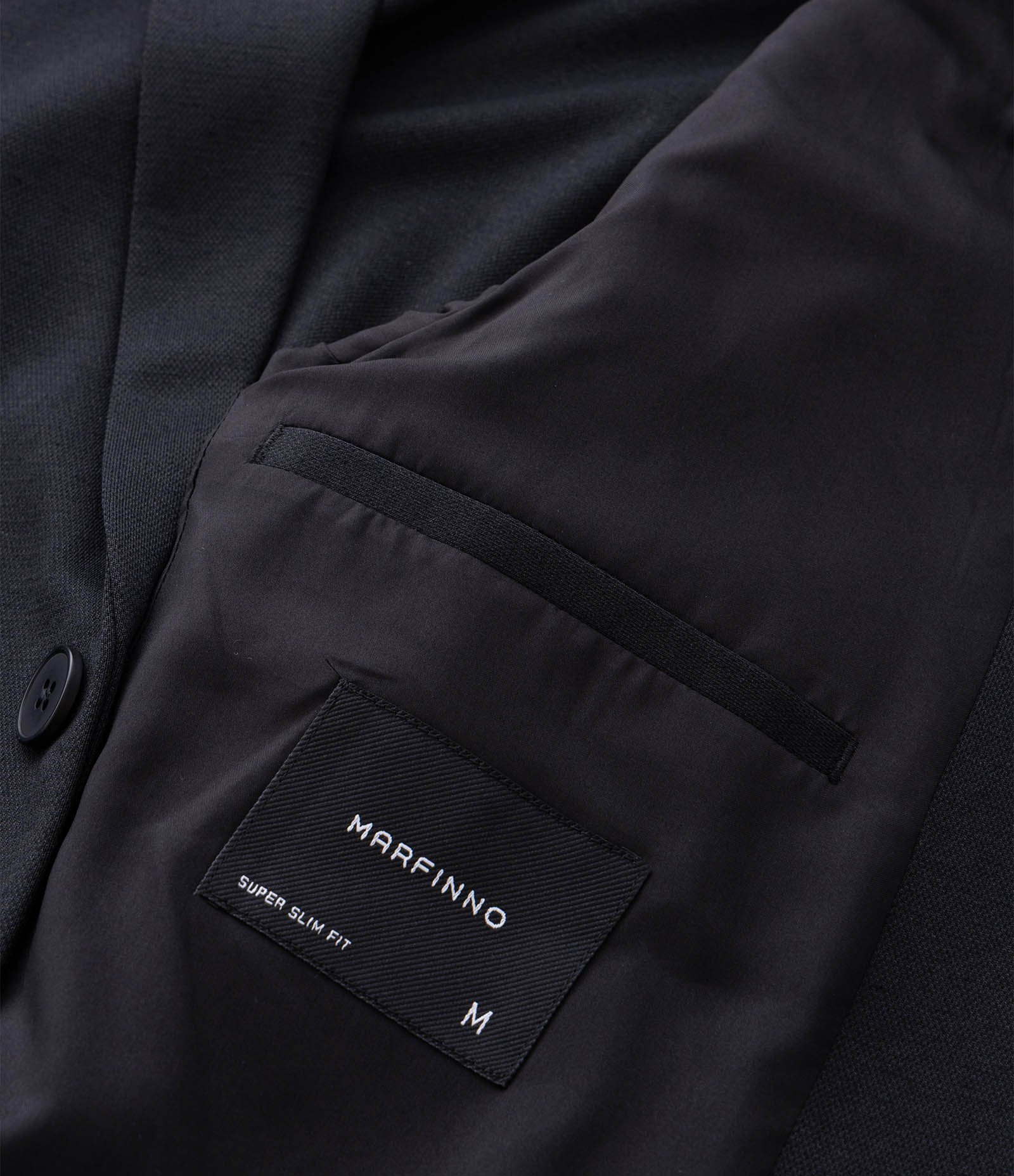 Blazer Super Slim de Malha sem Forro Preto 9