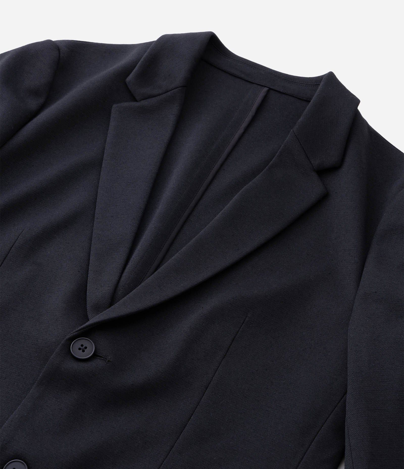 Blazer Super Slim de Malha sem Forro Preto 10