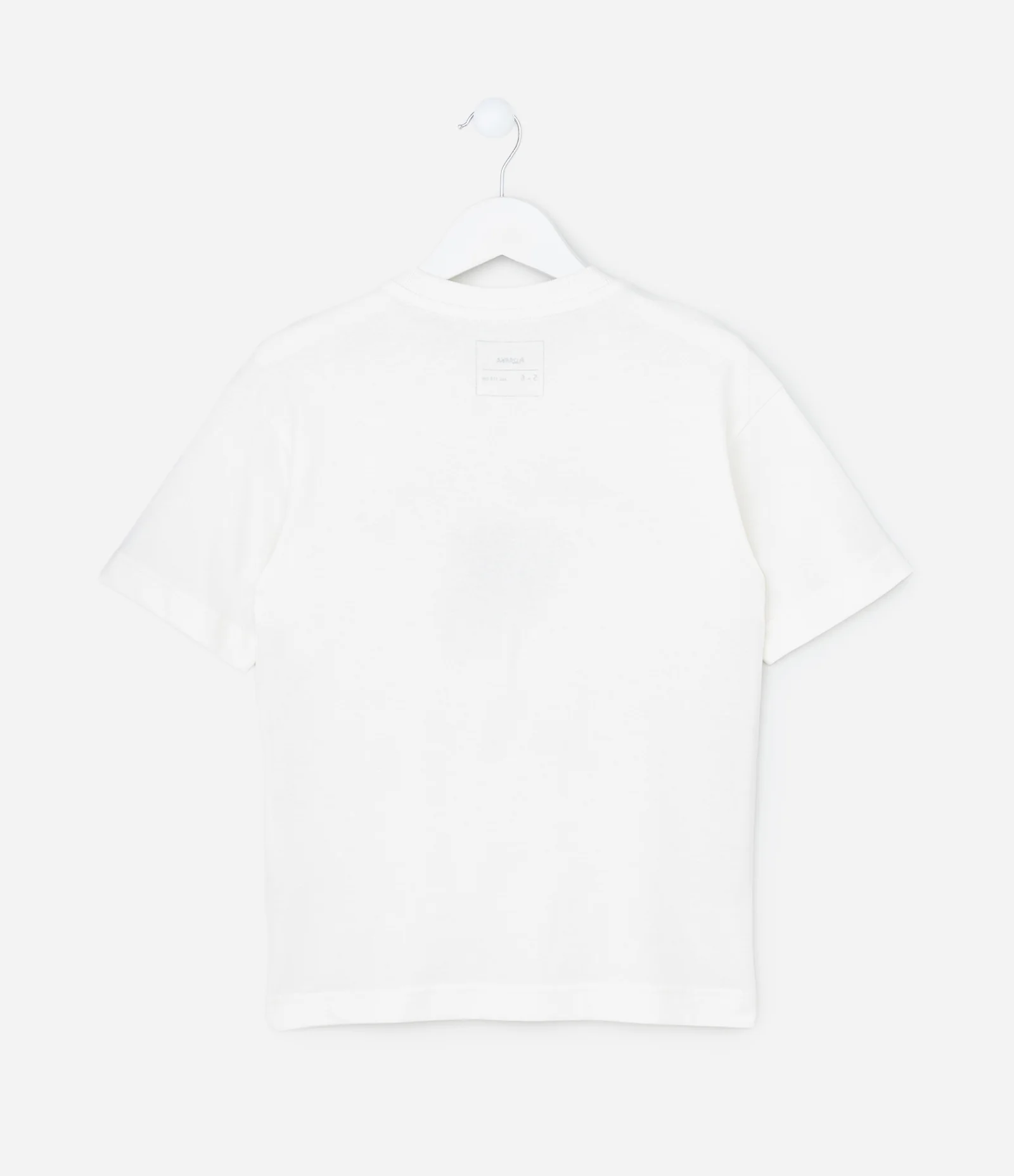 Camiseta Infantil com Lettering Monte Carlo – Tam 5 a 14 Anos Branco 2