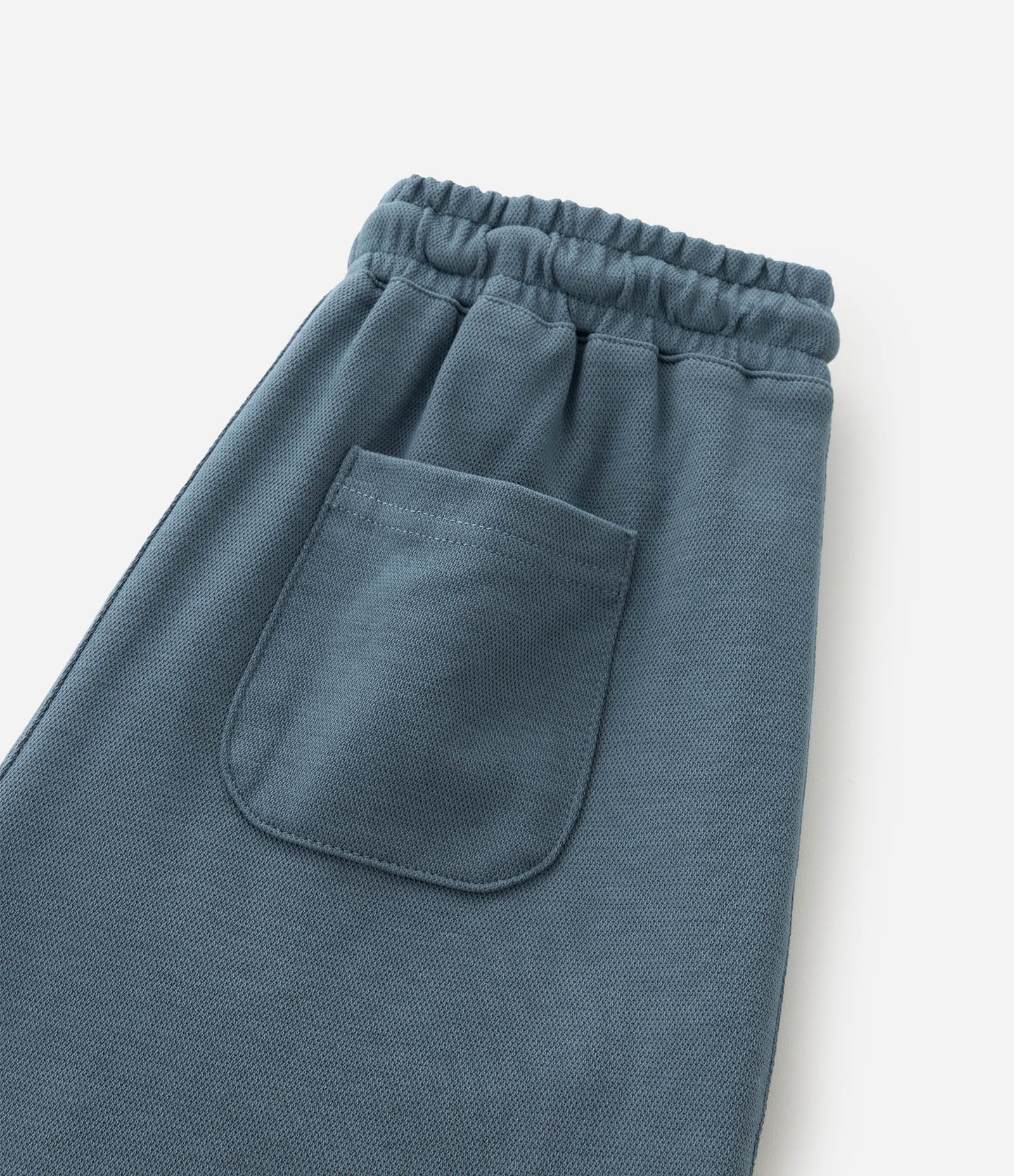 Bermuda Infantil com Zíper nos Bolsos – Tam 5 a 14 Anos Azul Acinzentado 4