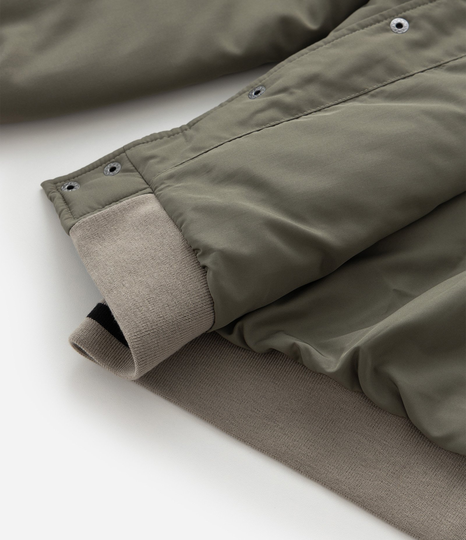 Jaqueta Infantil Bomber College com Bordado – Tam 5 a 14 Anos Verde Militar 4