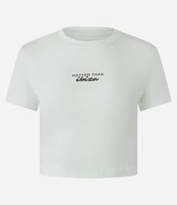 Camiseta New T-shirt com Estampa Lettering Ibiza