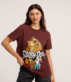 Camiseta T-shirt em Algodão com Estampa Scooby Doo