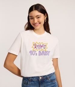 Camiseta T-shirt com Estampa Rugrats 90s Baby