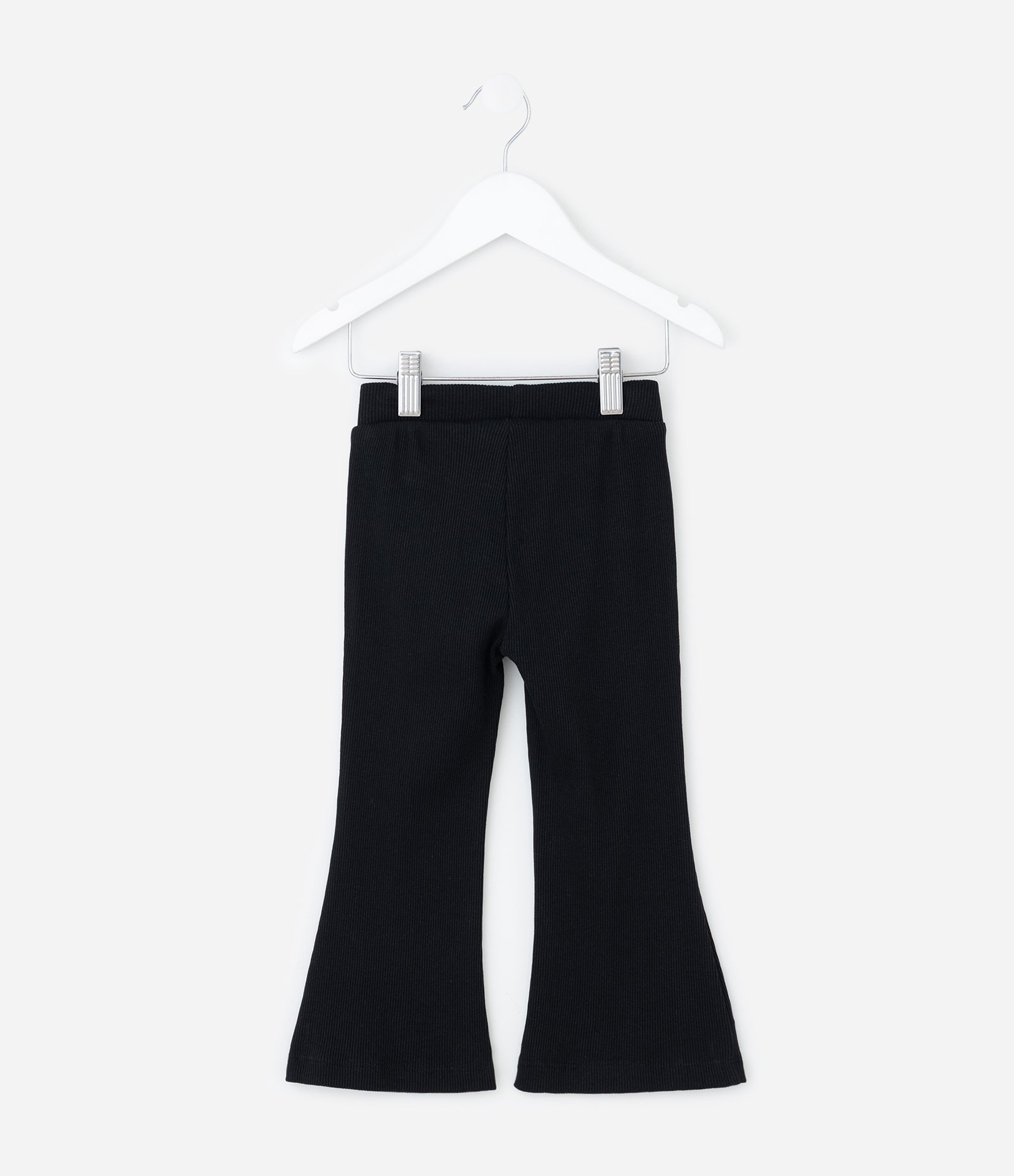 Calça Infantil Flare com Bolsinho – Tam 1 a 5/6 Anos Preto 2