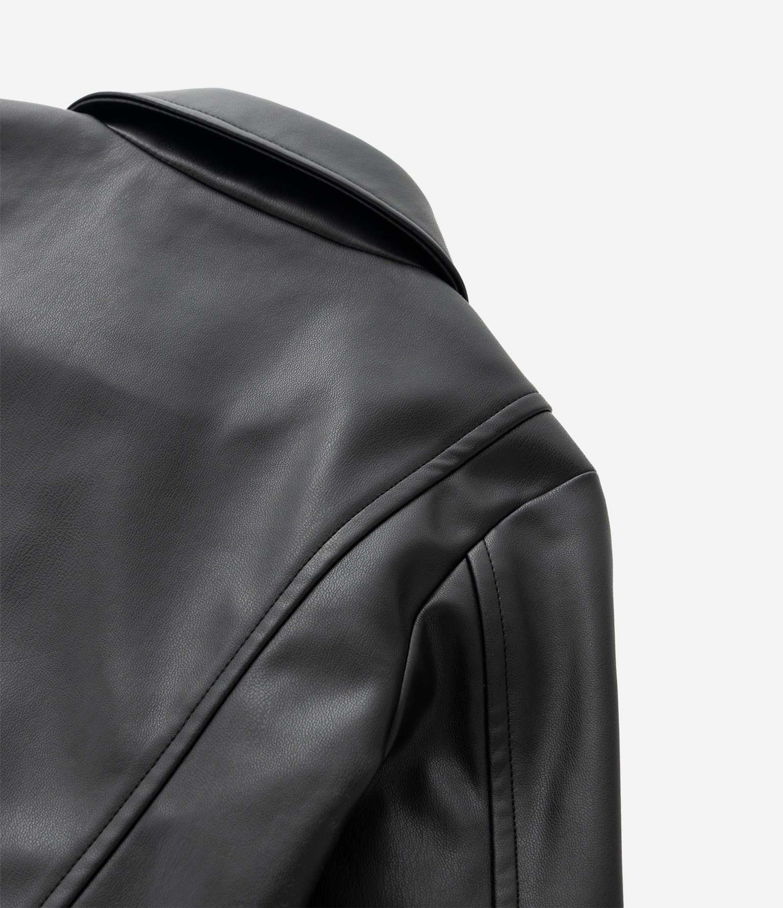 Jaqueta Biker Infantil em PU - Tam 1 a 6 Anos Preto 3