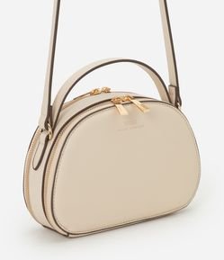 Bolsa Transversal Pequena Estilo Câmera Bag em PU