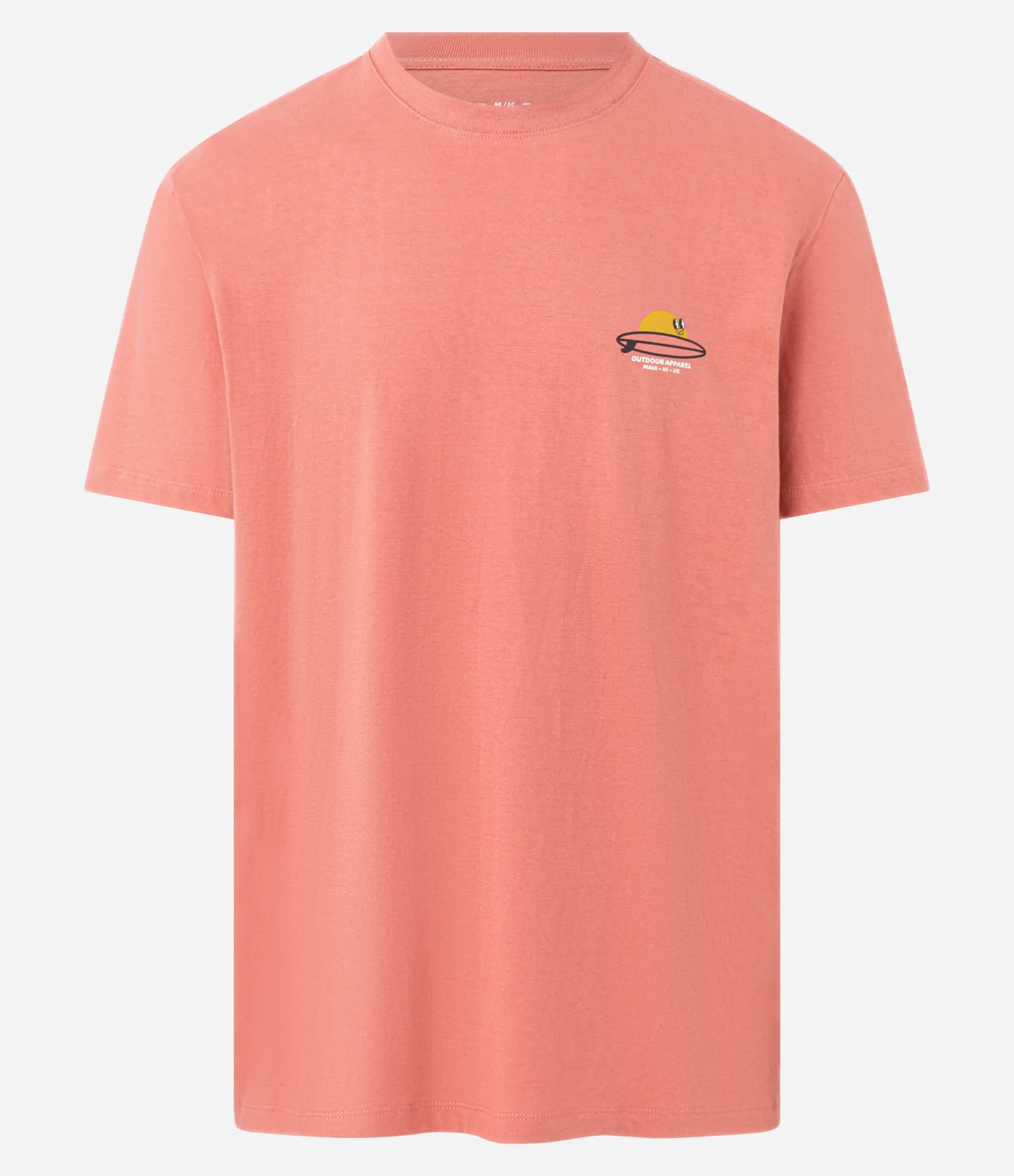 Camiseta Comfort em Algodão com Estampa Sol Summerland Rosa 1