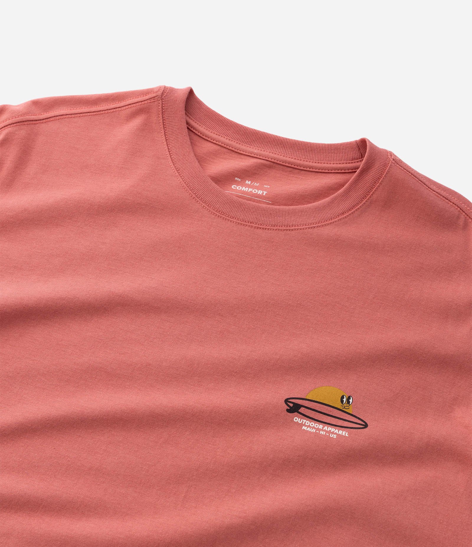 Camiseta Comfort em Algodão com Estampa Sol Summerland Rosa 3