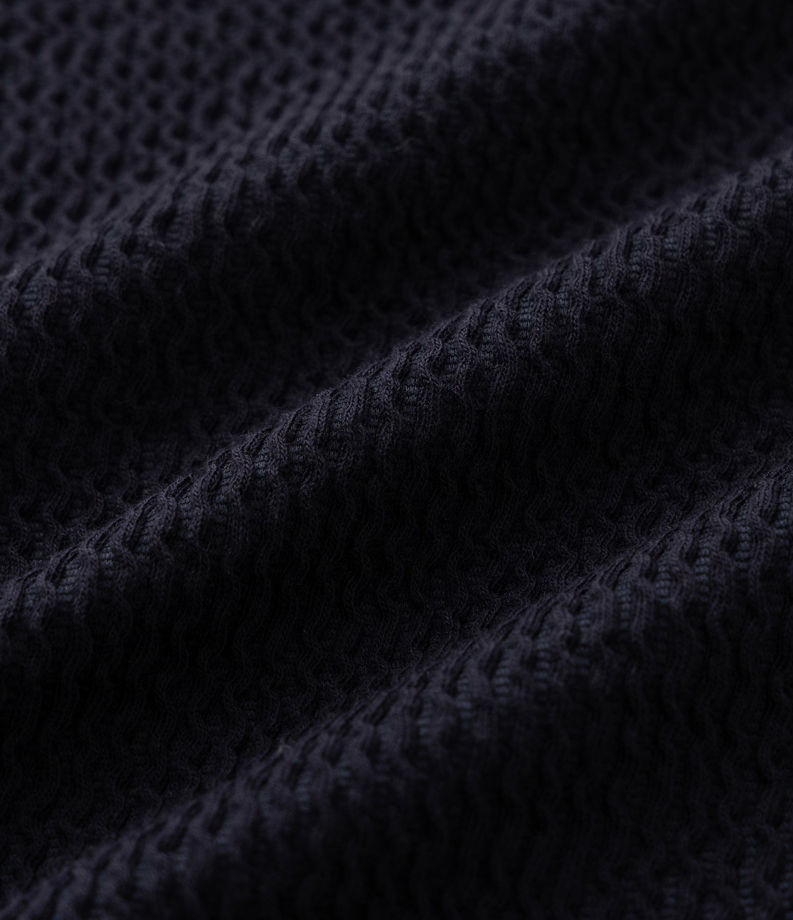 Regata Regular em Algodão com Textura Tricô Preto 7