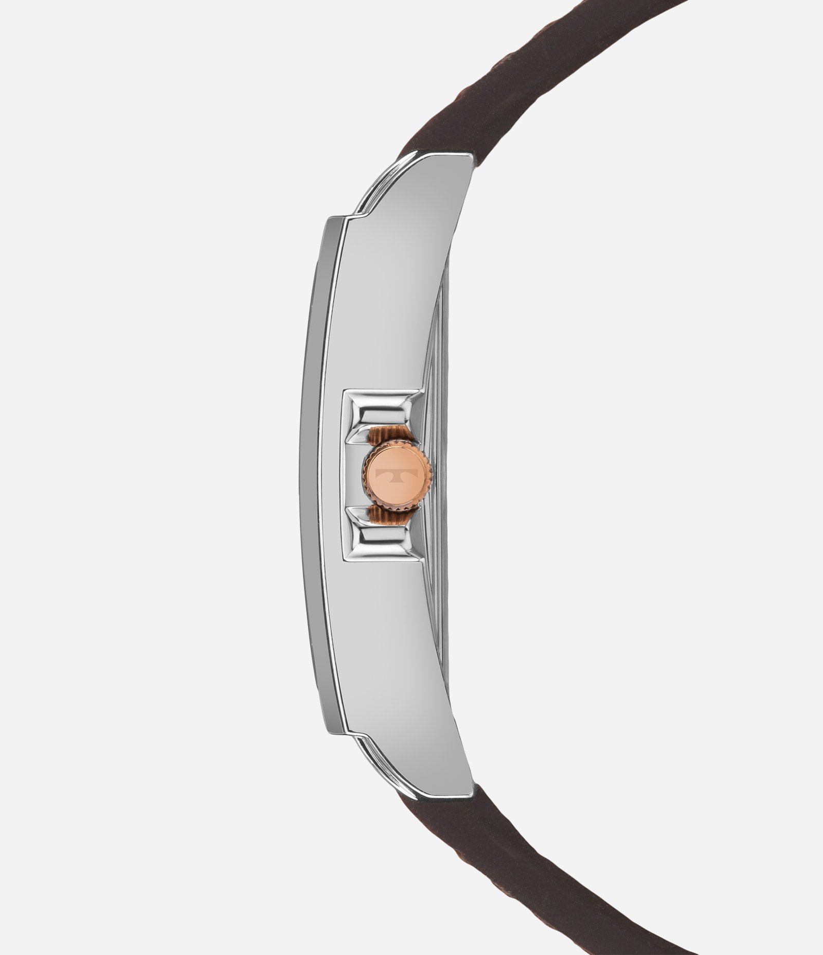 Relógio Analógico Aço e Couro Technos Marrom 3