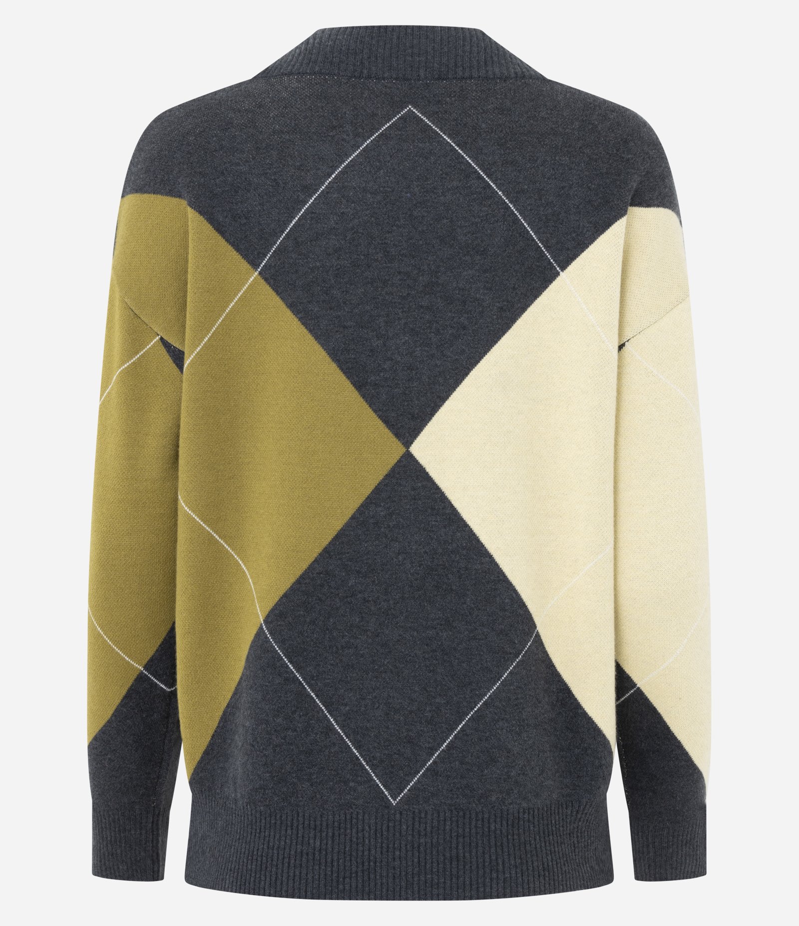 Cardigan em Tricô com Estampa Xadrez Multicores 8