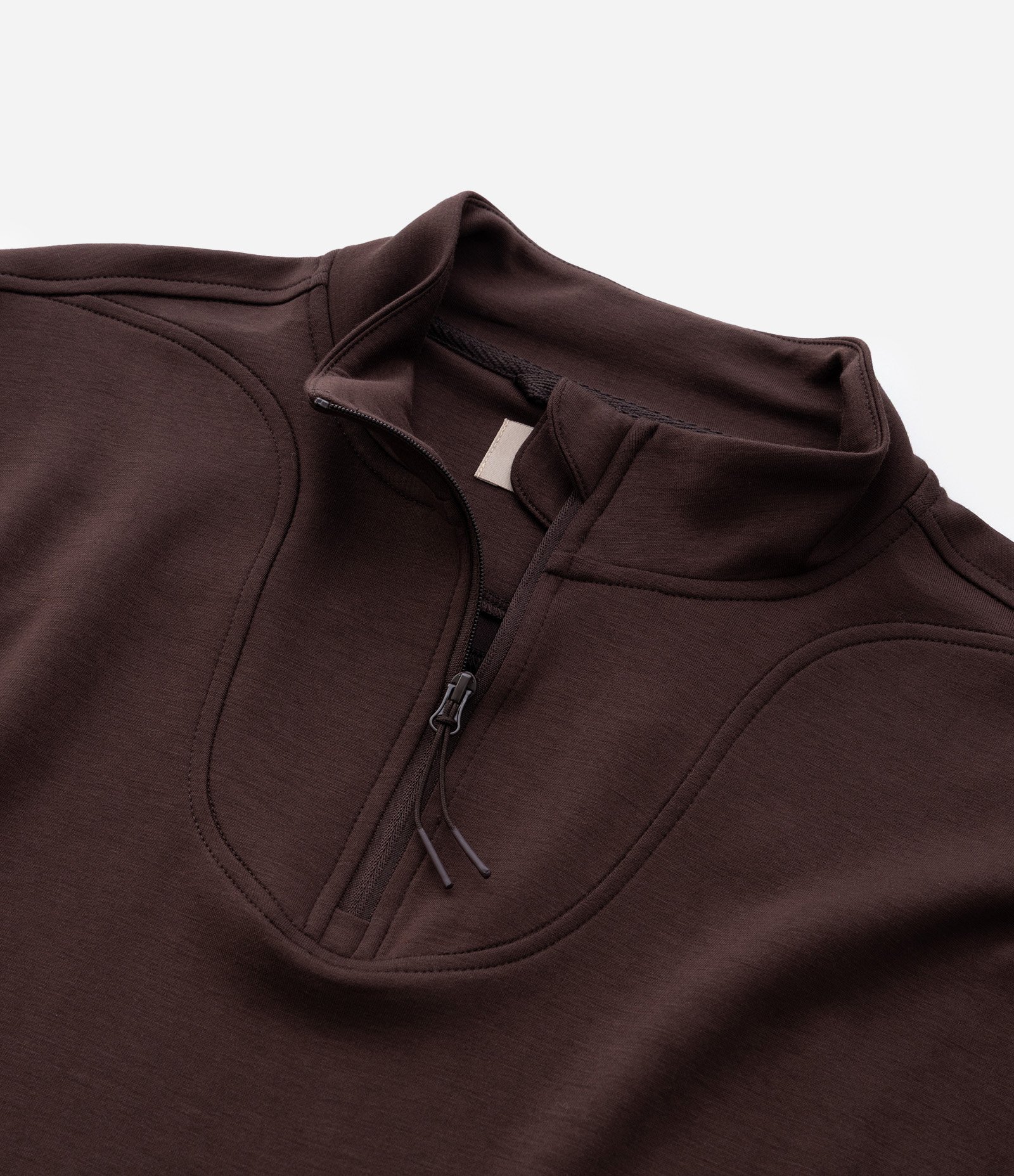 Jaqueta Fechada Esportiva com Regulador Lateral Curve & Plus Size Marrom 10